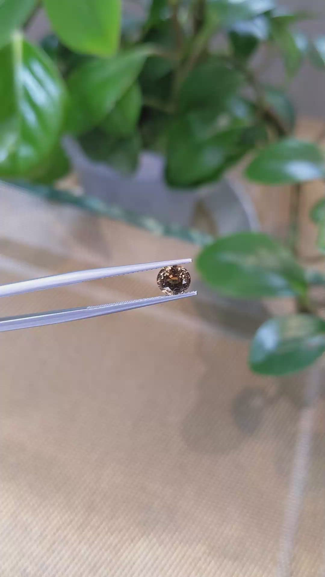 1.34 Ct. Bi Color Sapphire from Montana Size Video