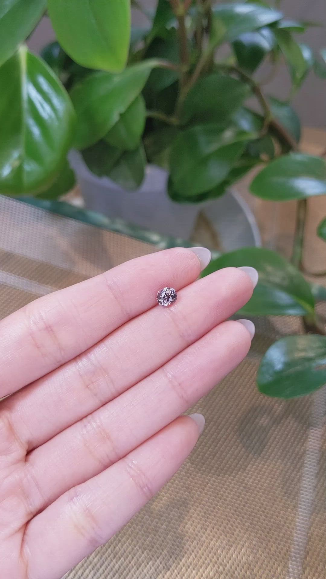 0.86 Ct. Bi Color Sapphire from Montana Size Video