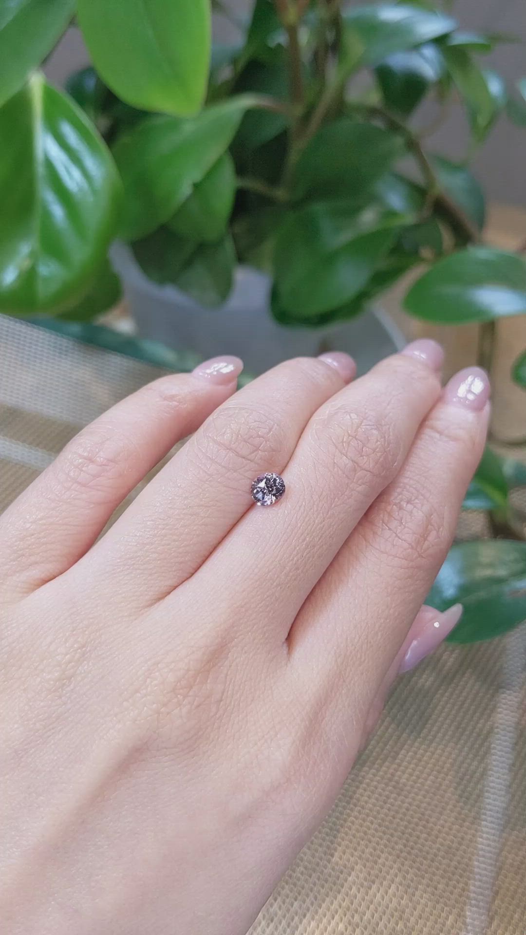 0.86 Ct. Bi Color Sapphire from Montana Size Video
