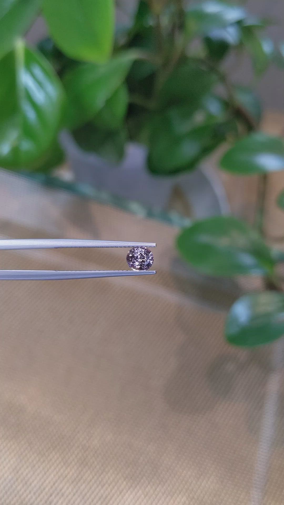 0.86 Ct. Bi Color Sapphire from Montana Size Video