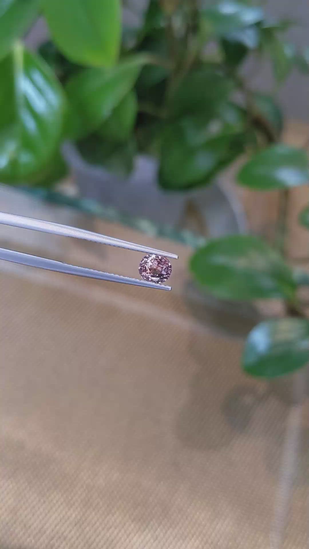 1.14 Ct. Bi Color Sapphire from Montana Size Video