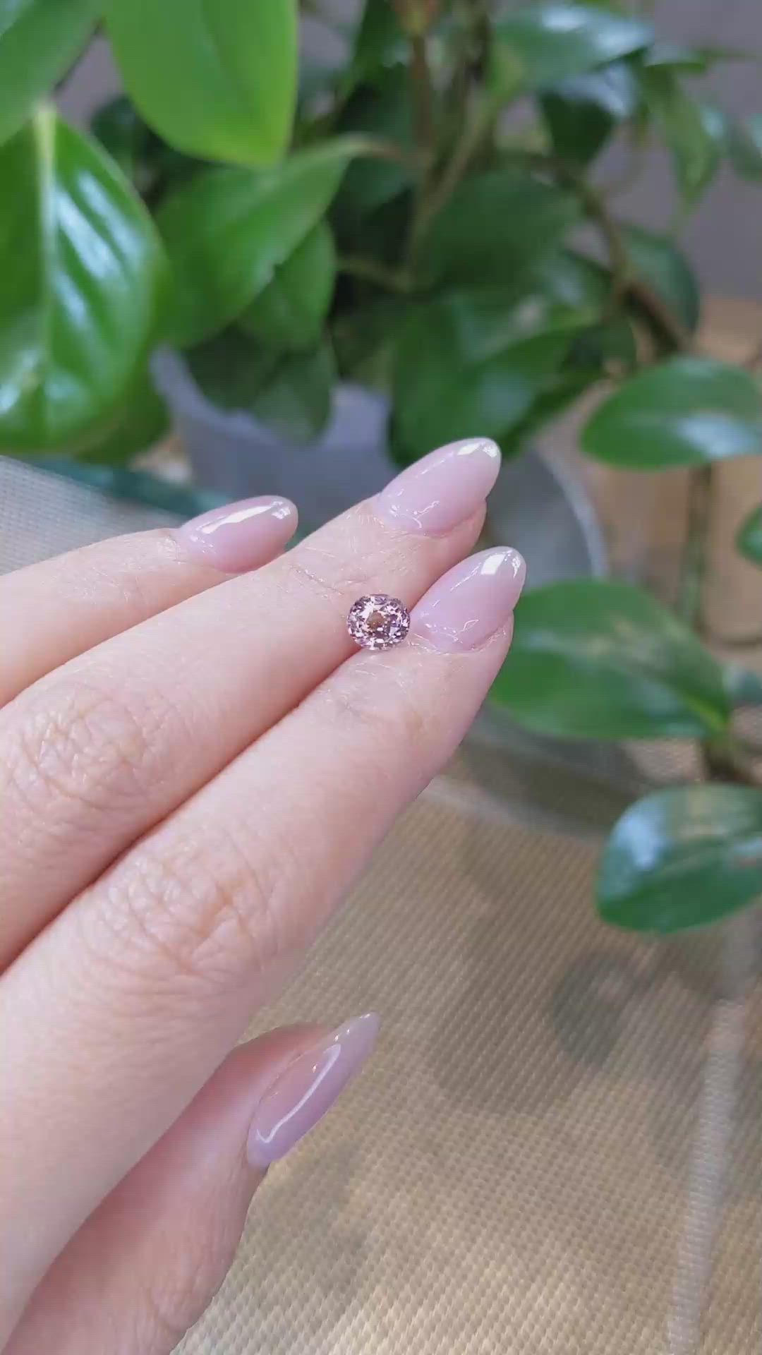 1.14 Ct. Bi Color Sapphire from Montana Size Video
