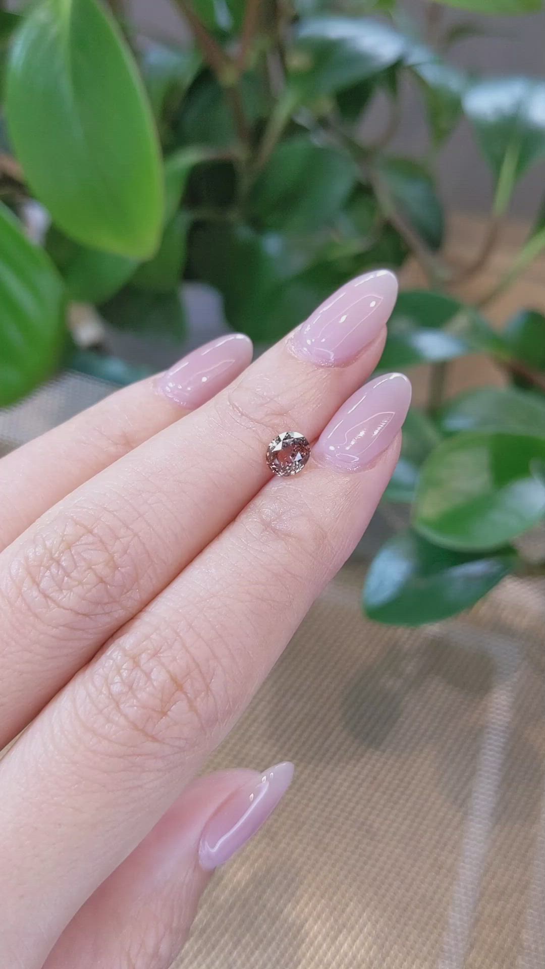 1.13 Ct. Bi Color Sapphire from Montana Size Video