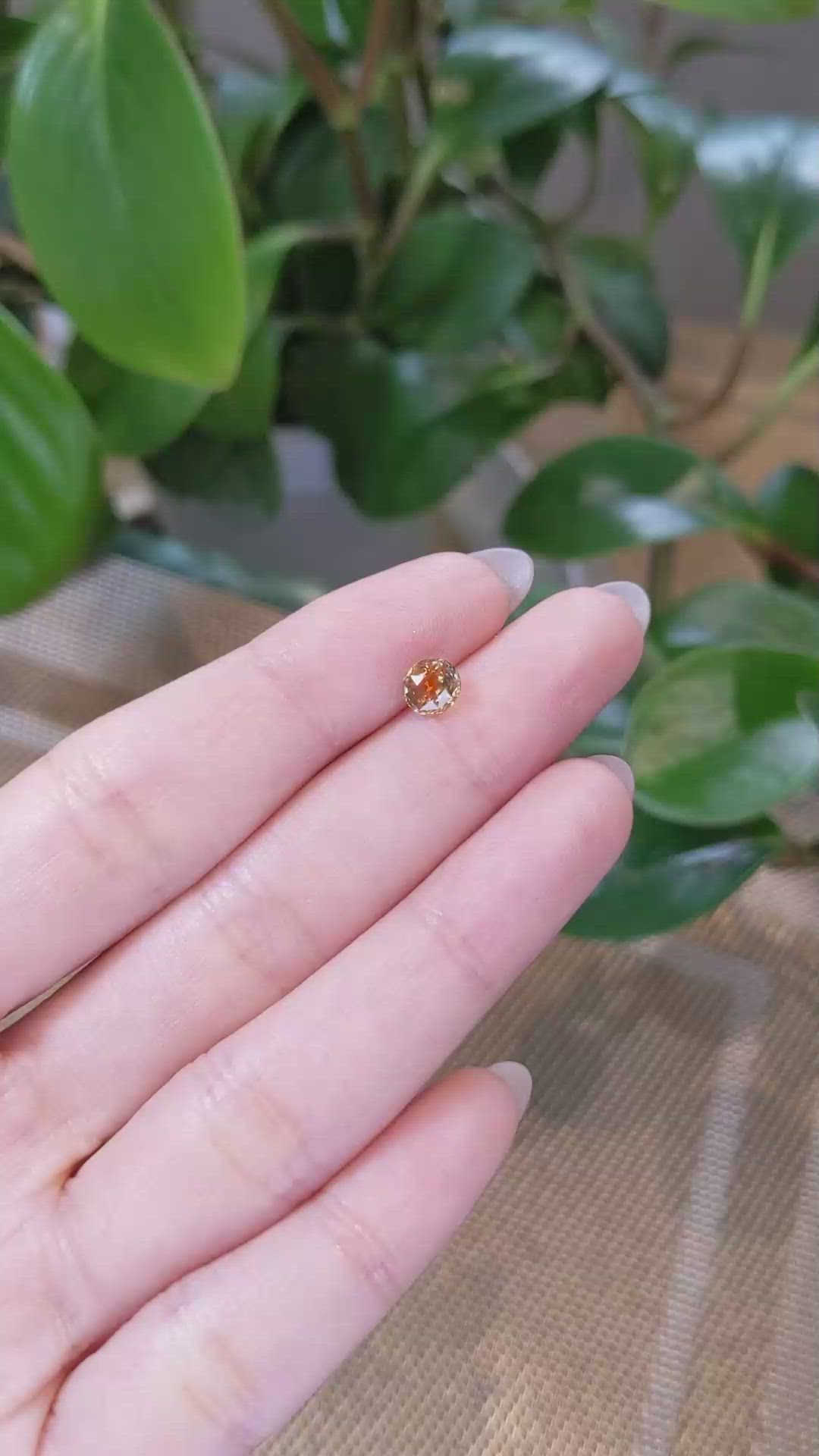 1.07 Ct. Bi Color Sapphire from Montana Size Video