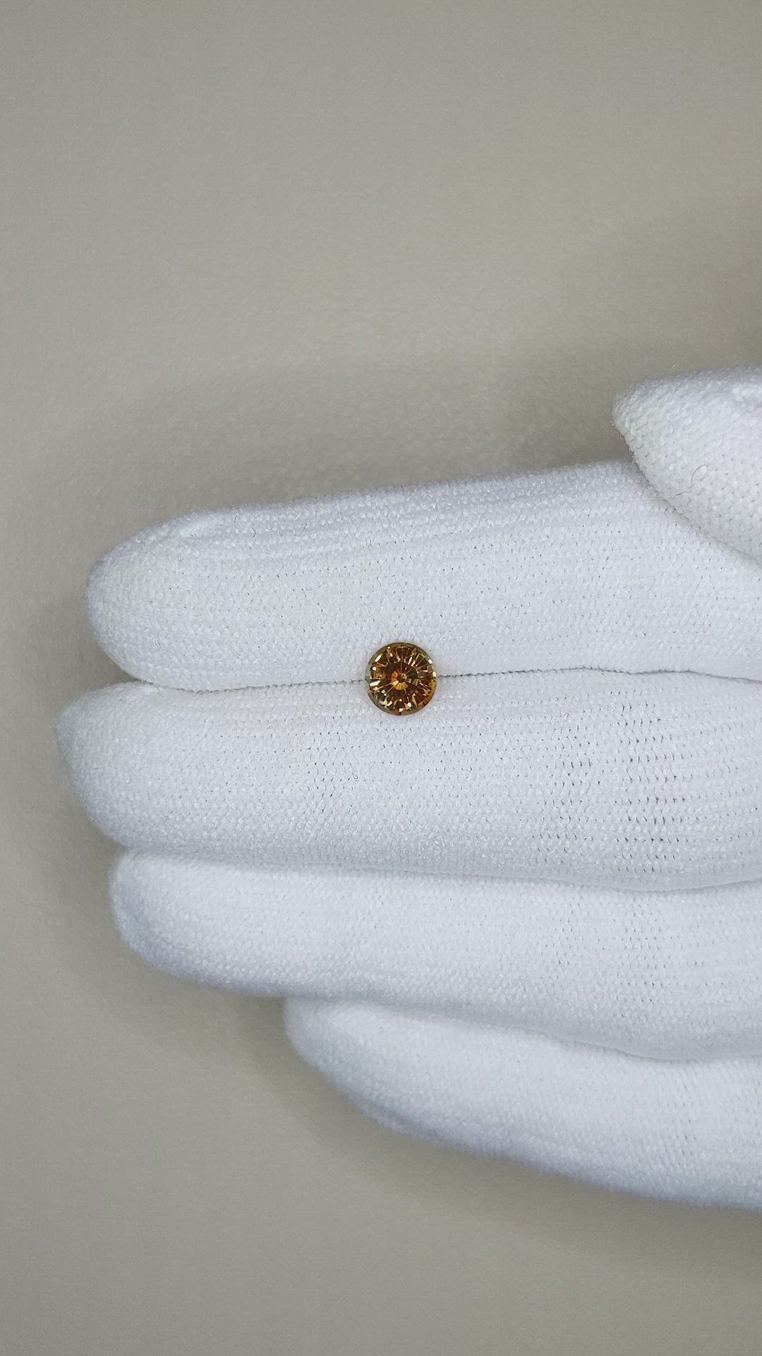 0.84 Ct. Bi Color Sapphire from Montana Size Video