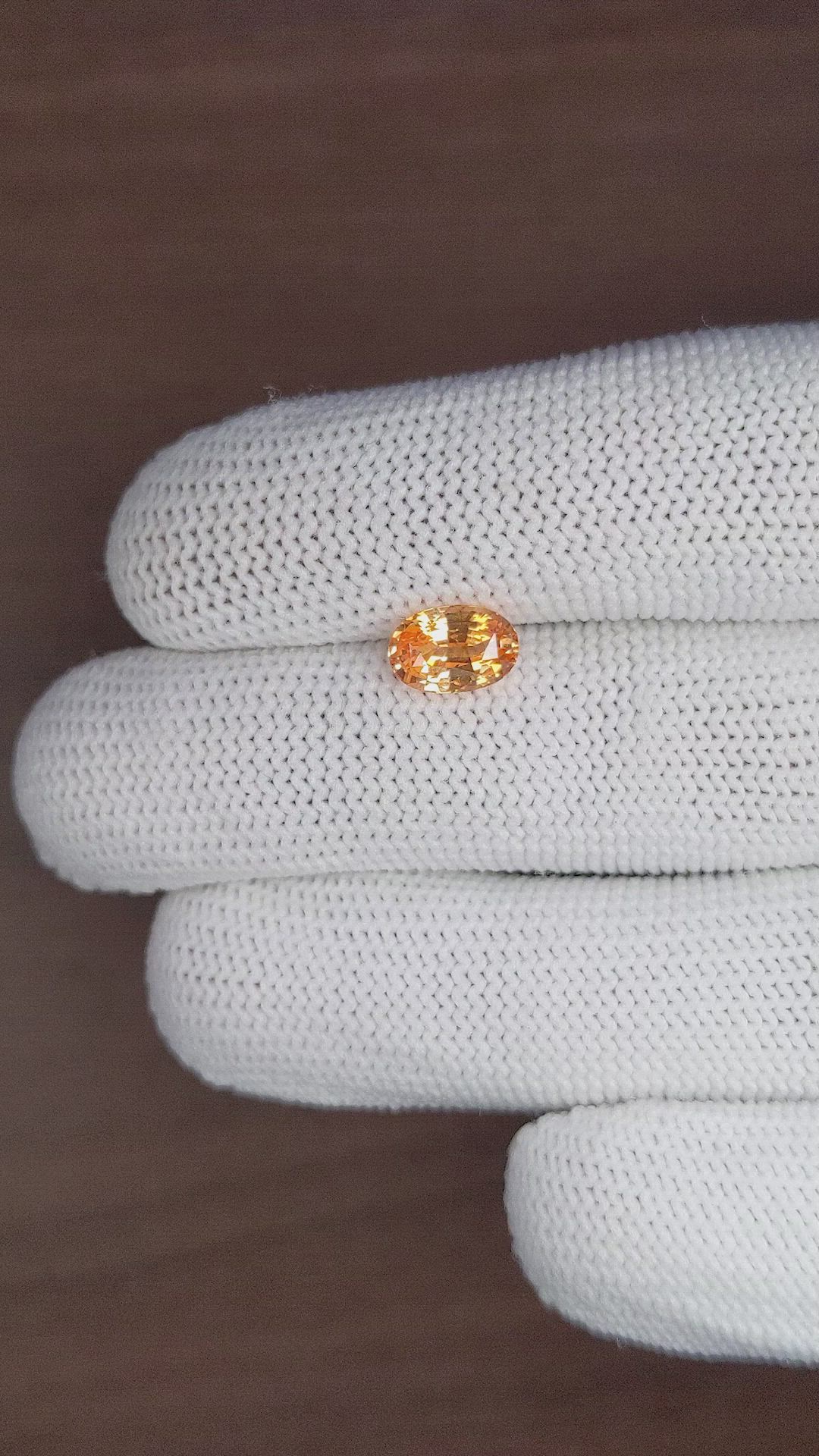 2.00 Ct. Padparadscha Sapphire from Madagascar Size Video