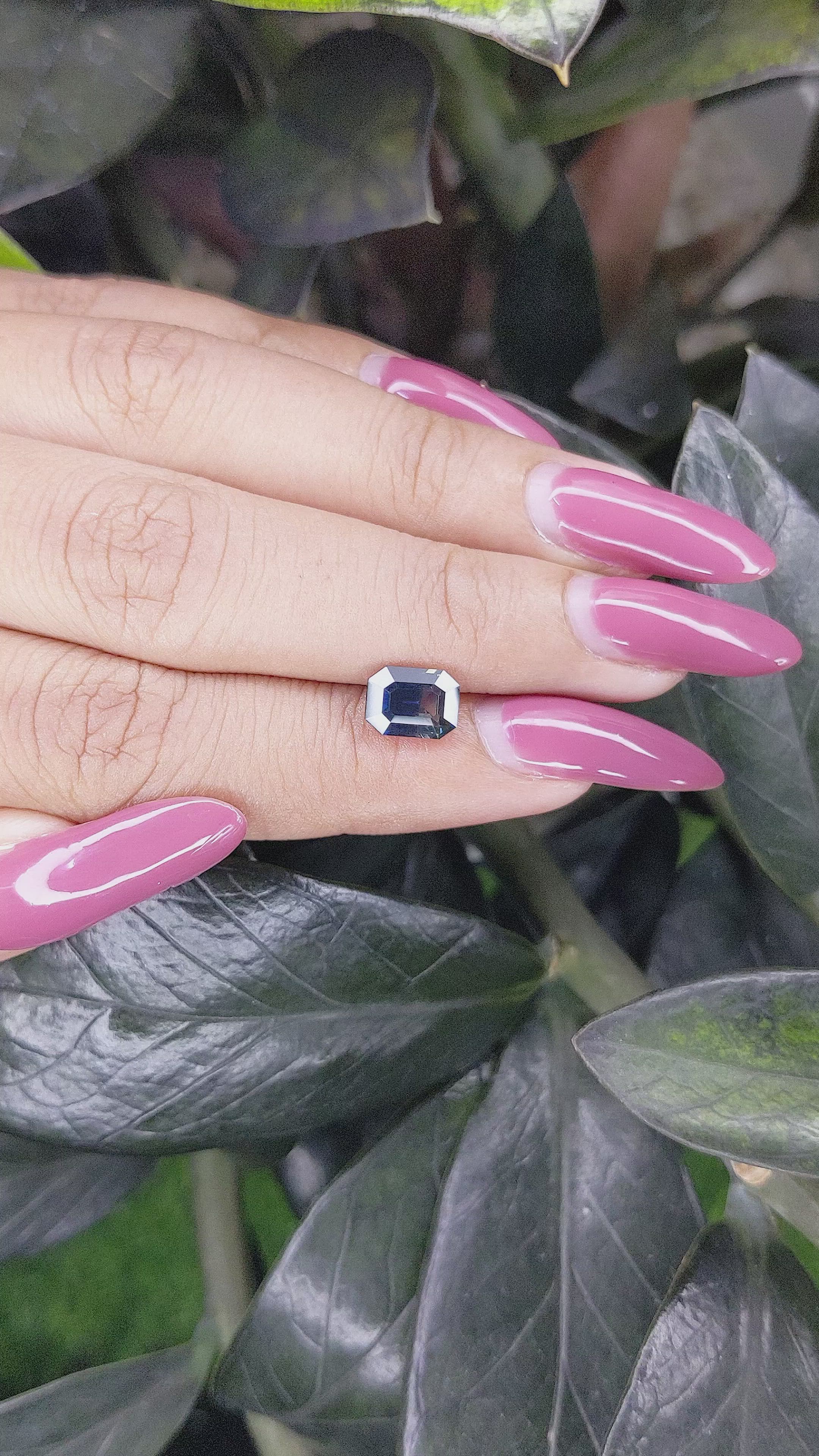 1.90 Ct. Bi Color Sapphire from Madagascar Size Video