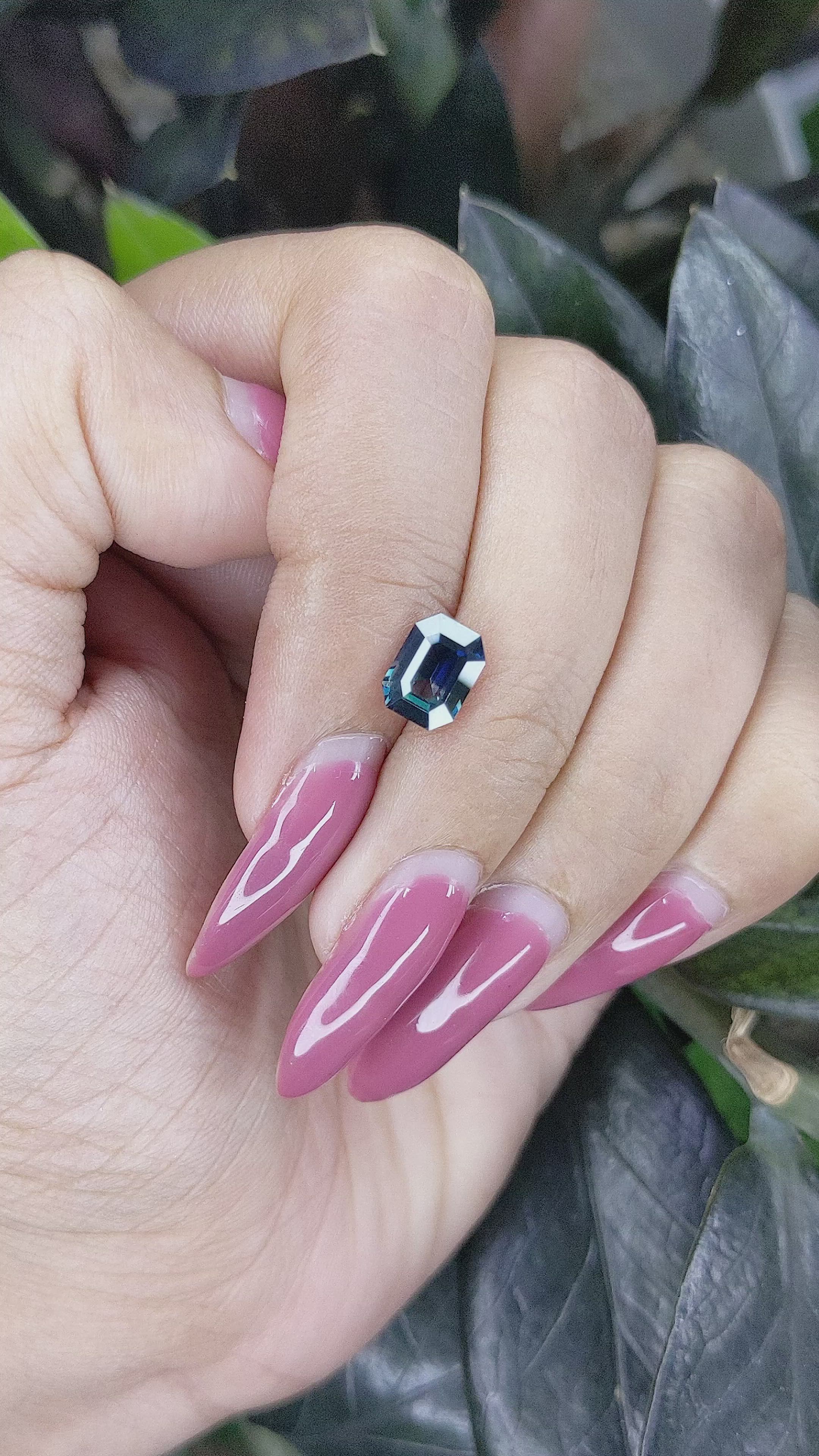 1.90 Ct. Bi Color Sapphire from Madagascar Size Video