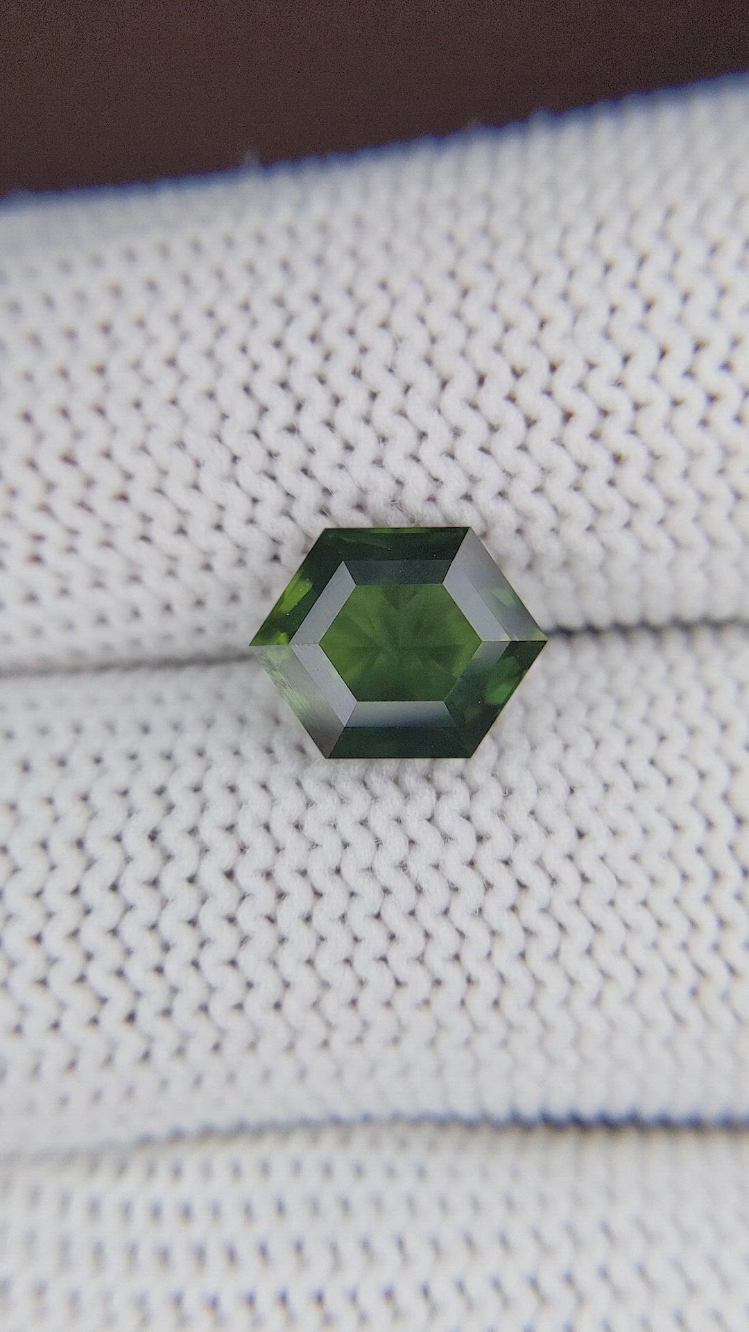 3.00 Ct. Green Sapphire from Australia Size Video