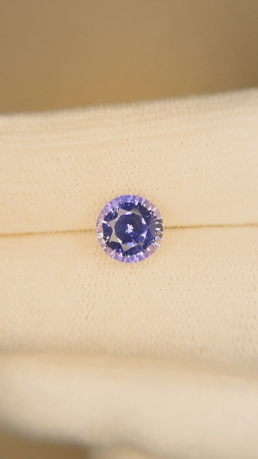 2.57 Ct. Color Change Sapphire from Ceylon (Sri Lanka) Size Video