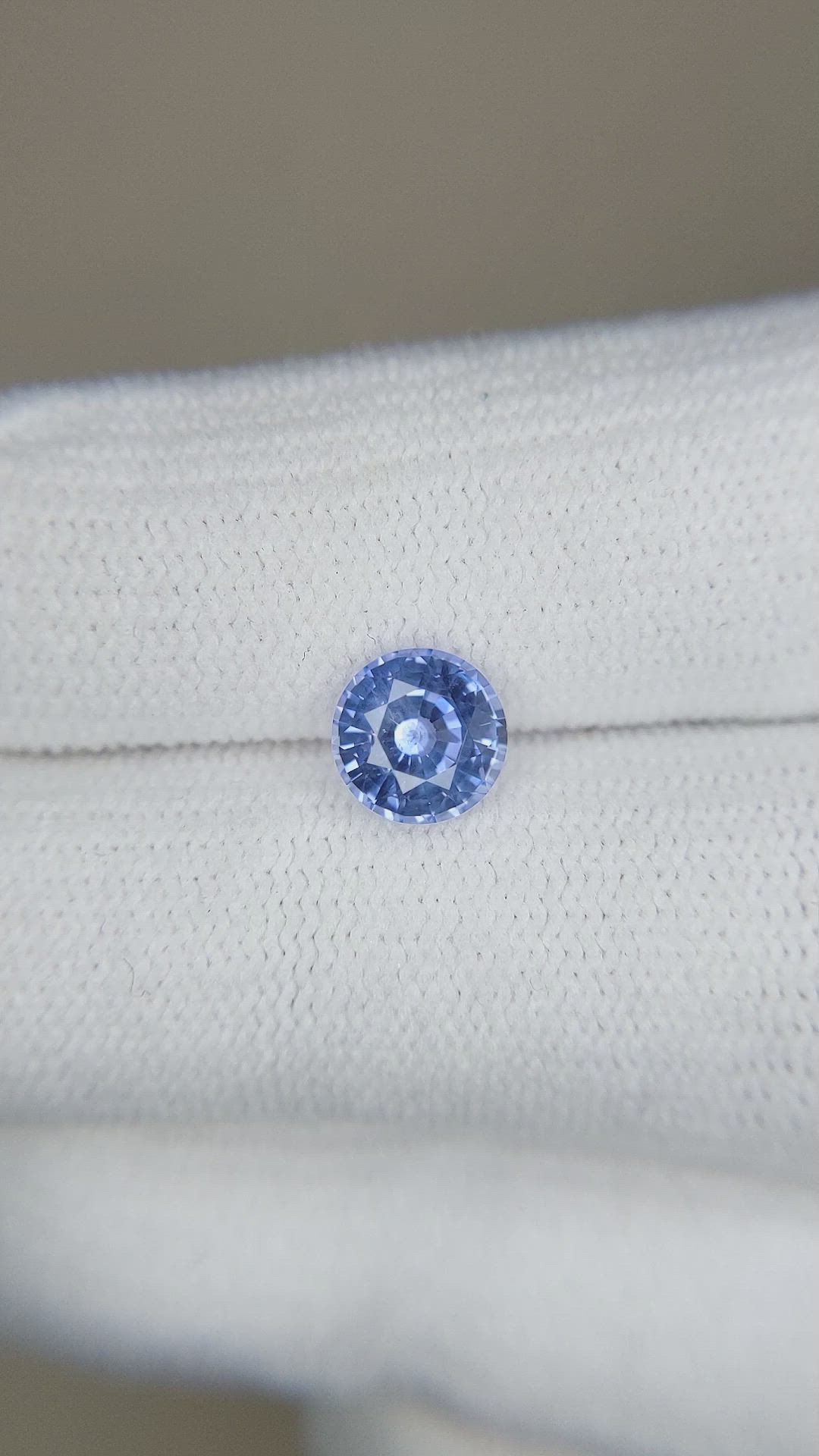 1.27 Ct. Blue Sapphire from Ceylon (Sri Lanka) Size Video