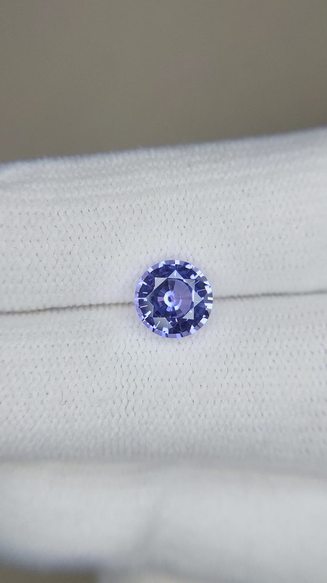 1.57 Ct. Color Change Sapphire from Ceylon (Sri Lanka) Size Video