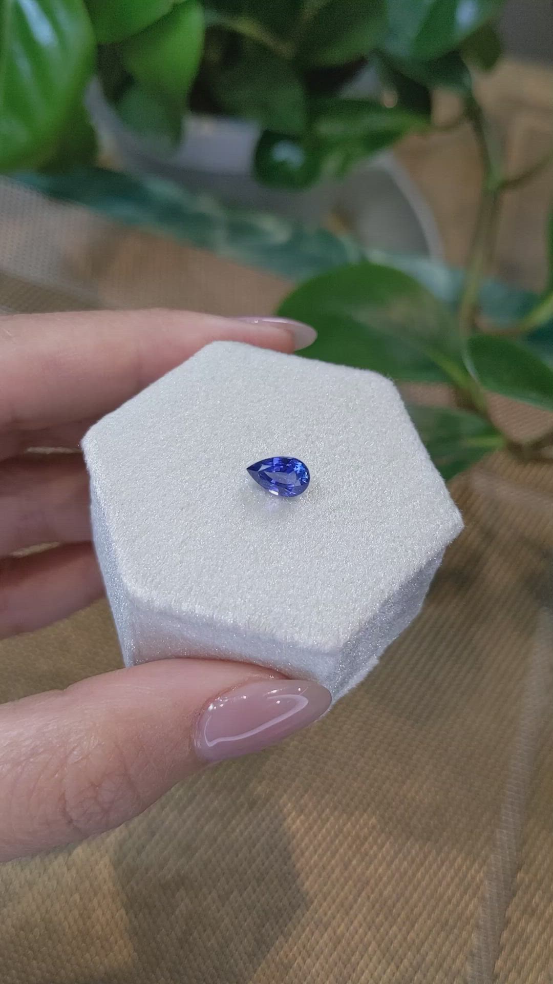 1.16 Ct. Color Change Sapphire from Ceylon (Sri Lanka) Size Video