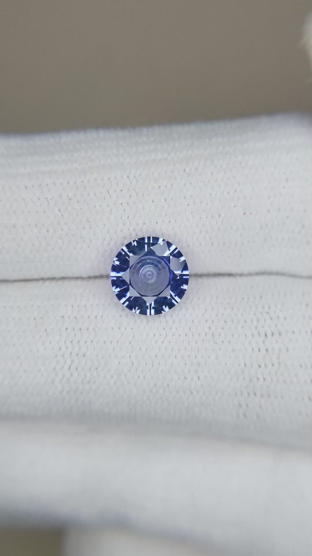 1.74 Ct. Color Change Sapphire from Ceylon (Sri Lanka) Size Video