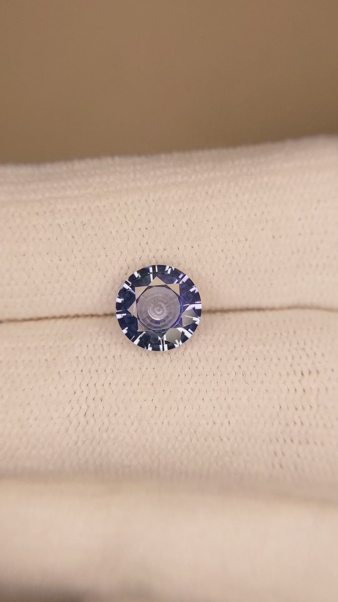 1.74 Ct. Color Change Sapphire from Ceylon (Sri Lanka) Size Video