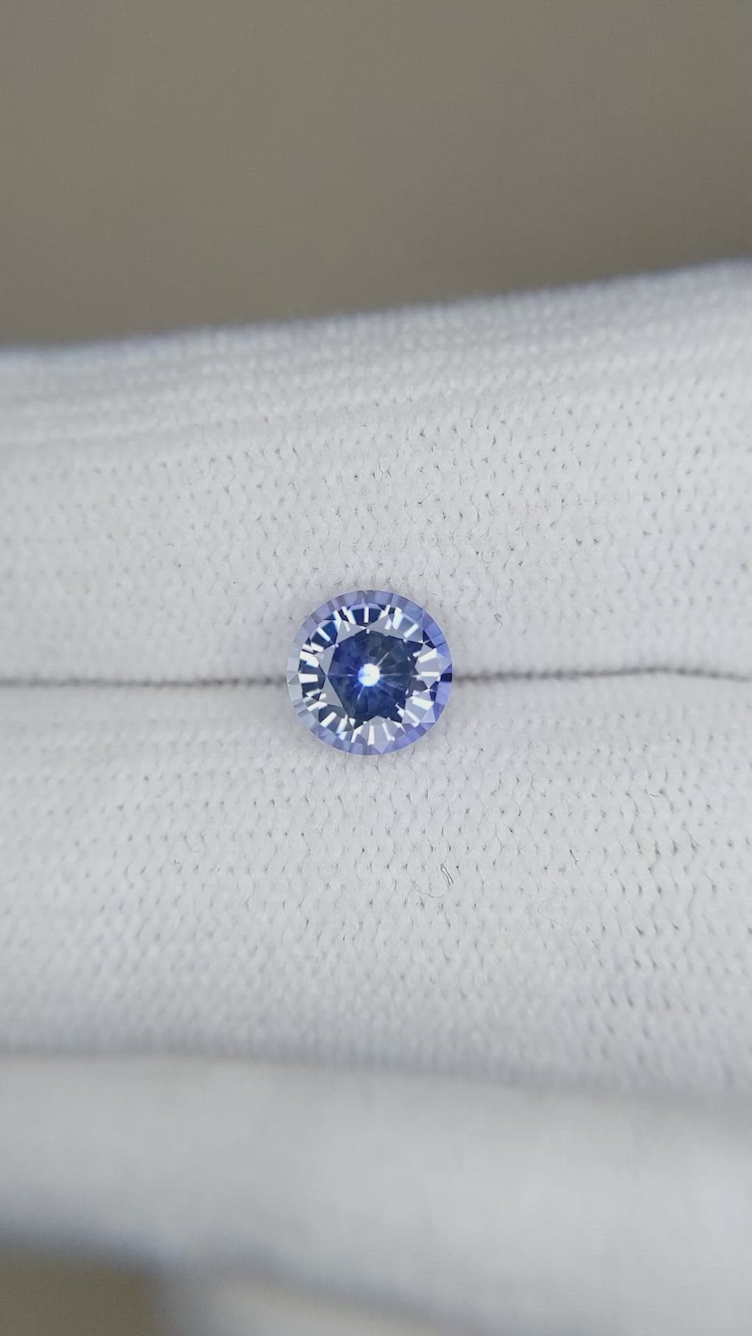 1.13 Ct. Blue Sapphire from Ceylon (Sri Lanka) Size Video