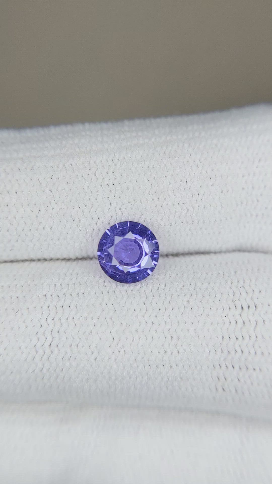 1.05 Ct. Color Change Sapphire from Ceylon (Sri Lanka) Size Video