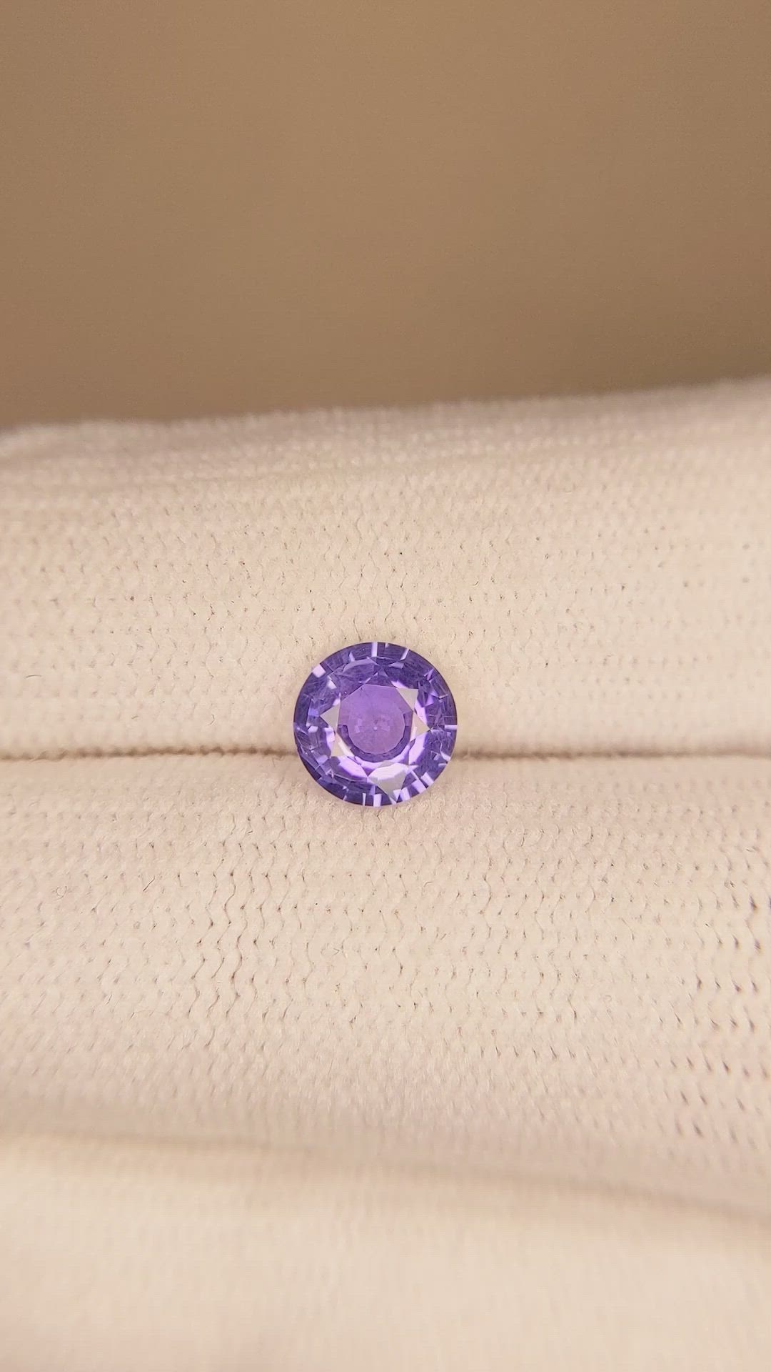 1.05 Ct. Color Change Sapphire from Ceylon (Sri Lanka) Size Video