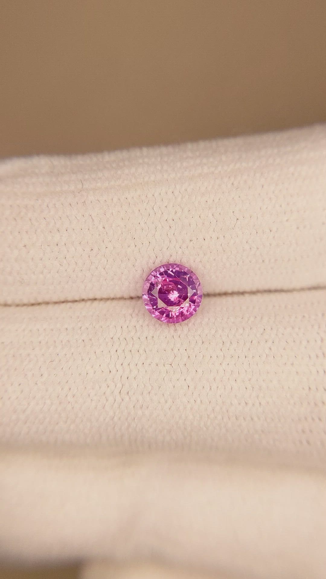 0.87 Ct. Color Change Sapphire from Ceylon (Sri Lanka) Size Video