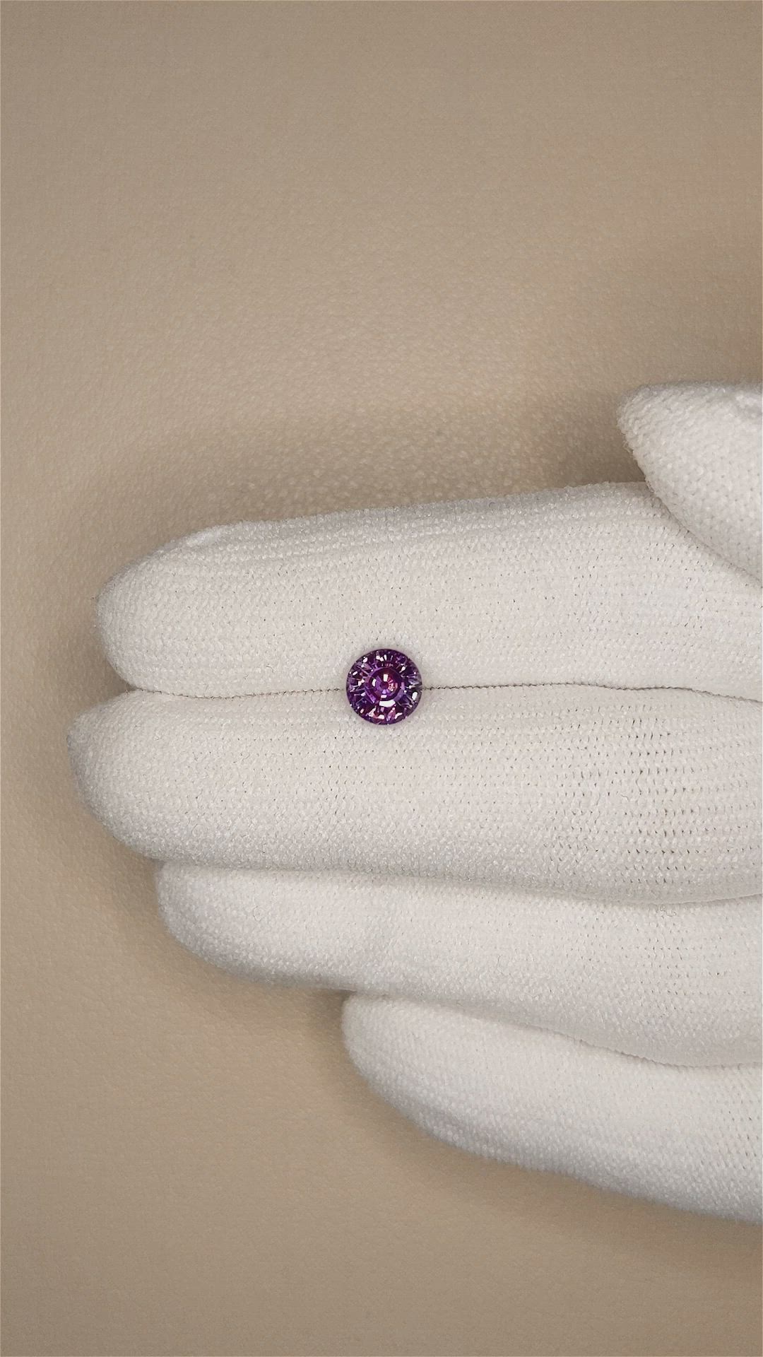 1.40 Ct. Color Change Sapphire from Ceylon (Sri Lanka) Size Video