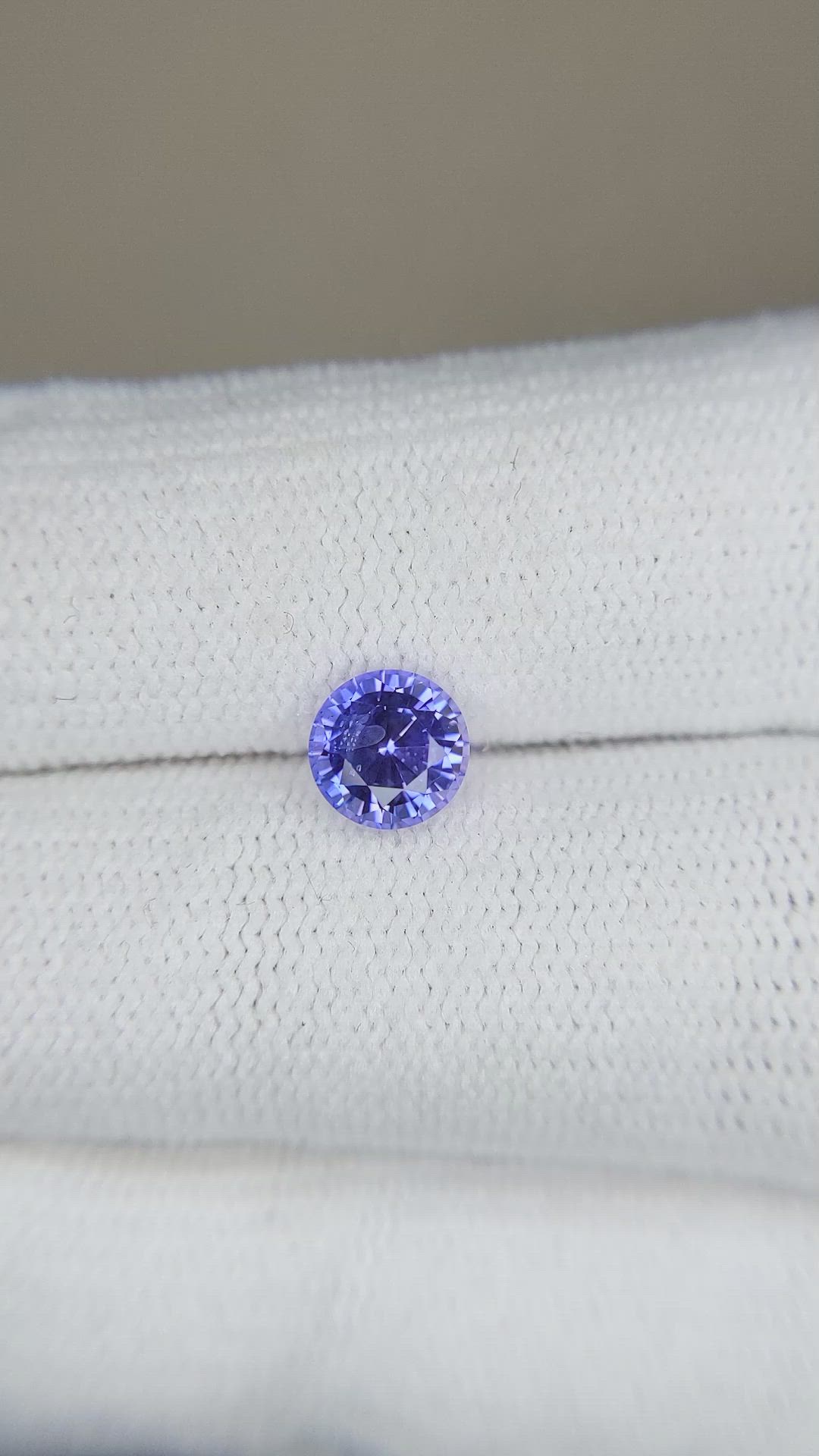 1.06 Ct. Color Change Sapphire from Ceylon (Sri Lanka) Size Video