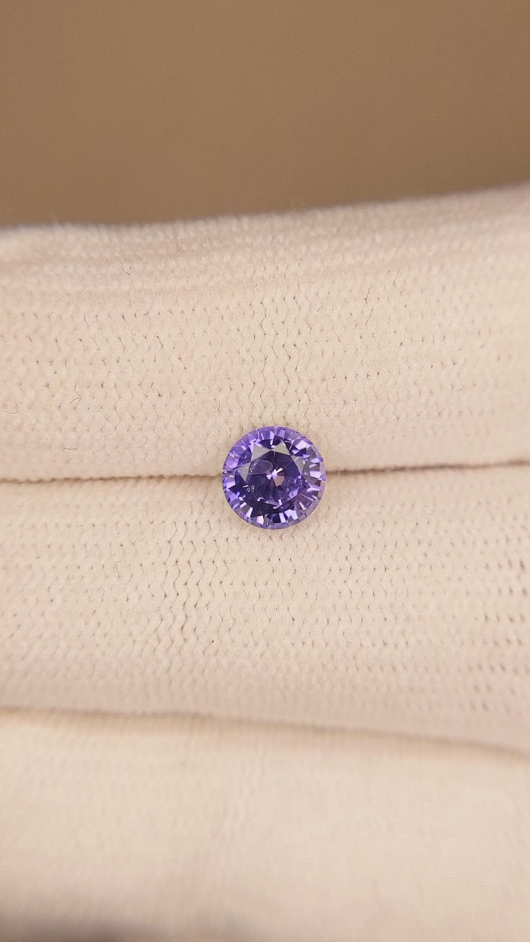 1.06 Ct. Color Change Sapphire from Ceylon (Sri Lanka) Size Video