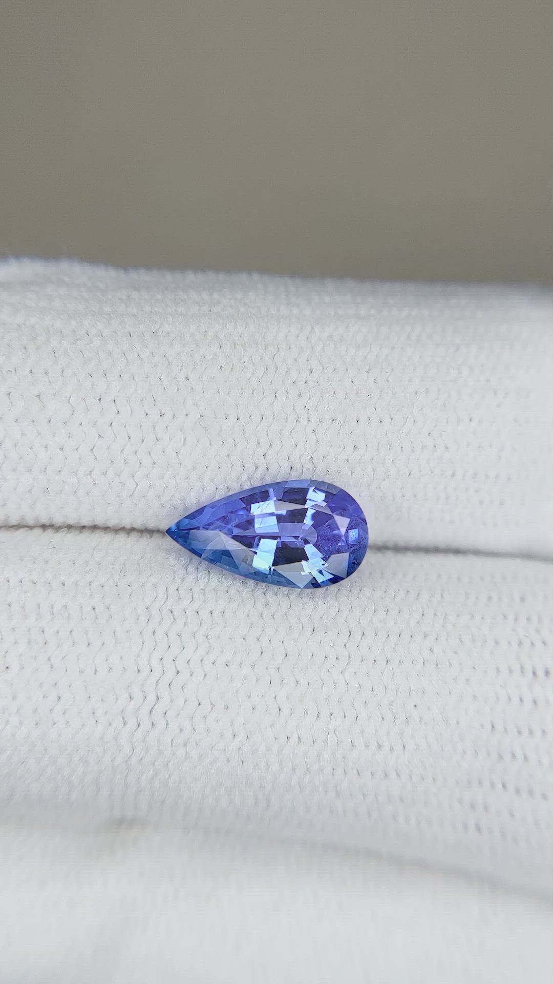 1.62 Ct. Blue Sapphire from Ceylon (Sri Lanka) Size Video