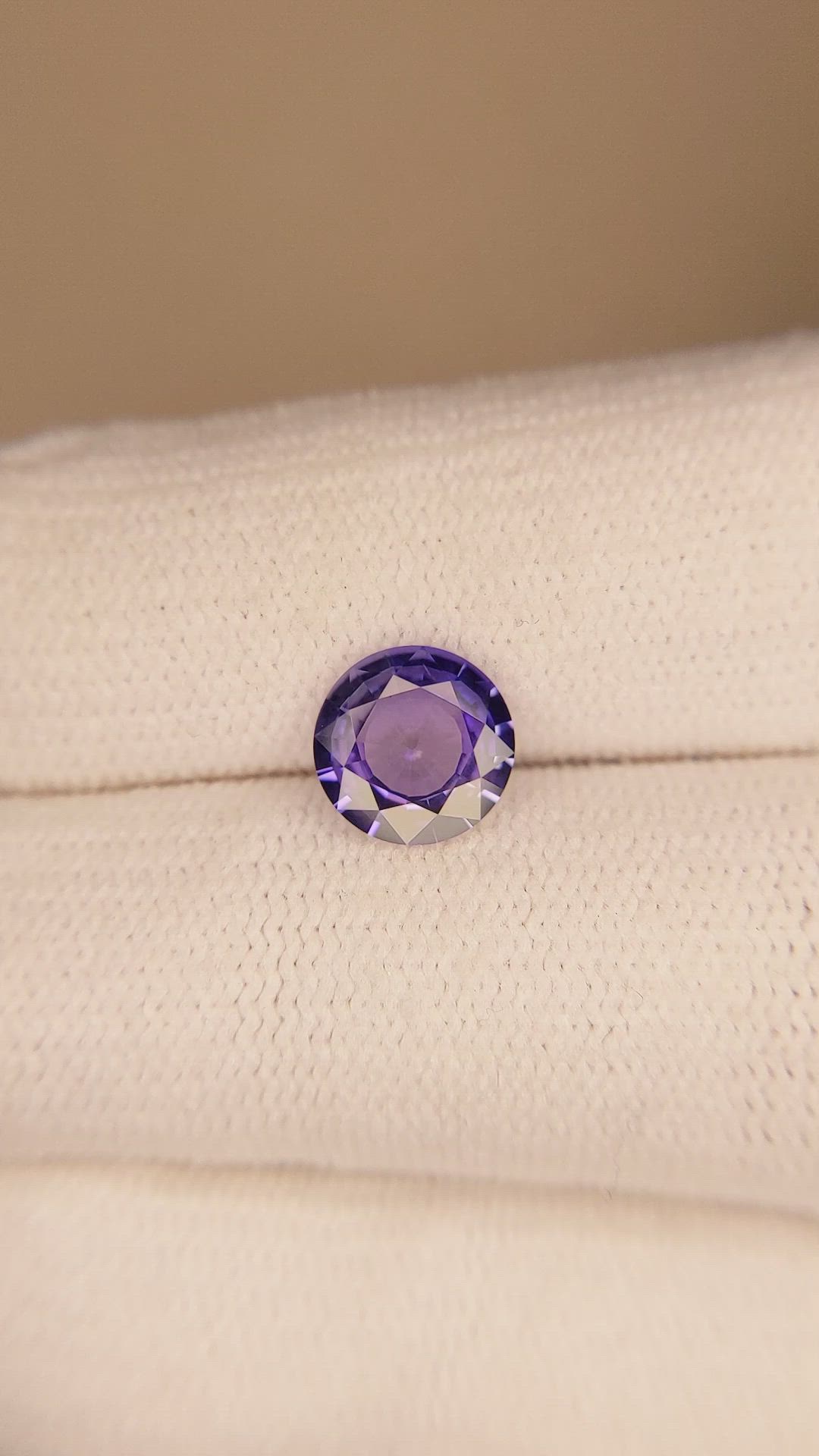 1.36 Ct. Color Change Sapphire from Ceylon (Sri Lanka) Size Video