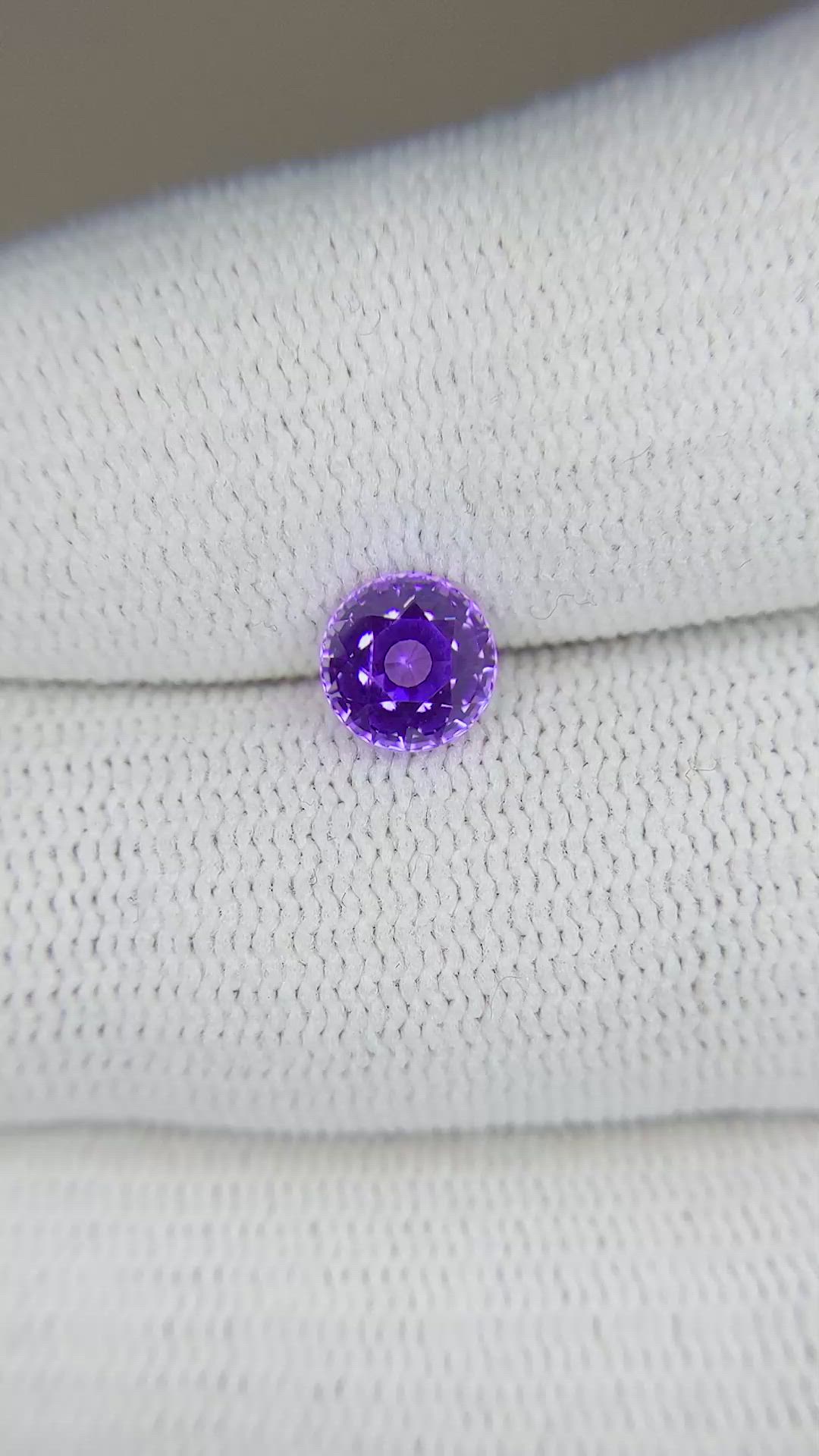 1.15 Ct. Color Change Sapphire from Ceylon (Sri Lanka) Size Video