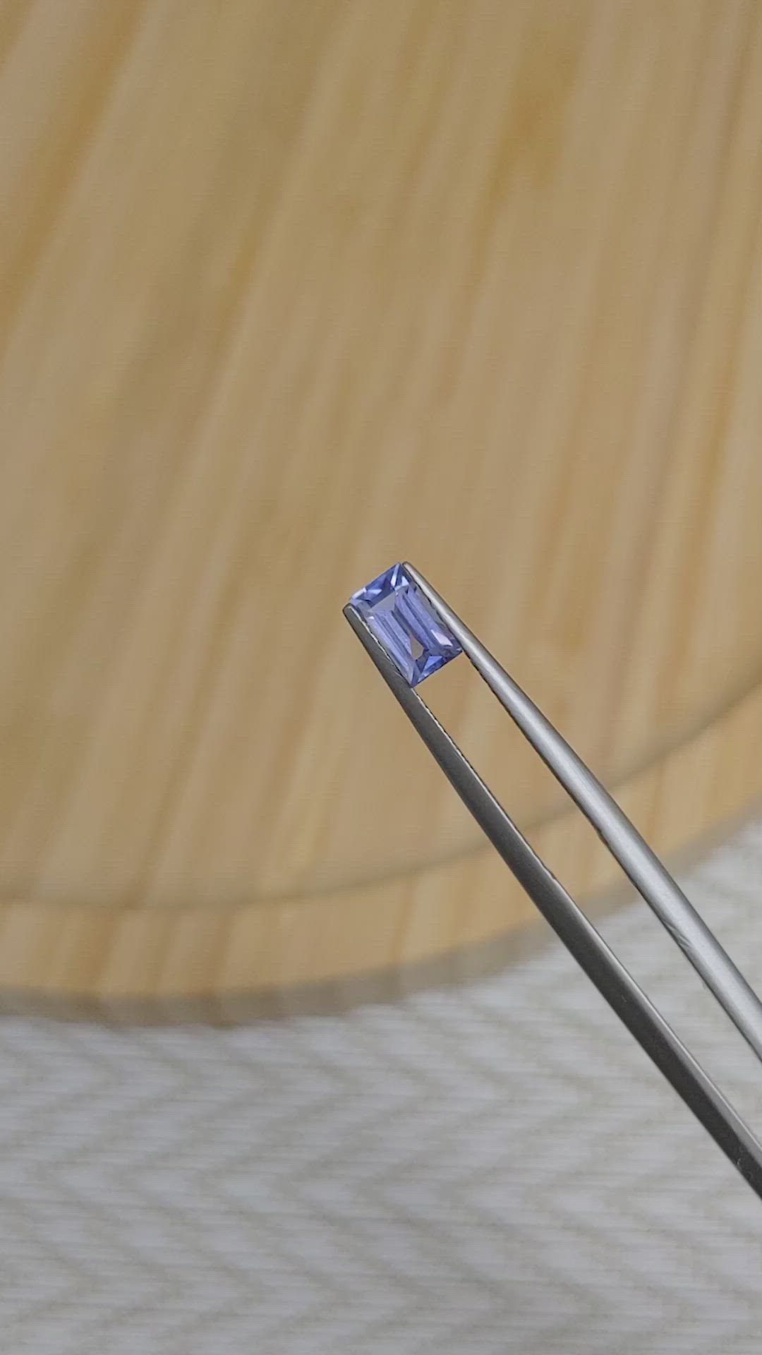 0.69 Ct. Blue Sapphire from Madagascar Size Video