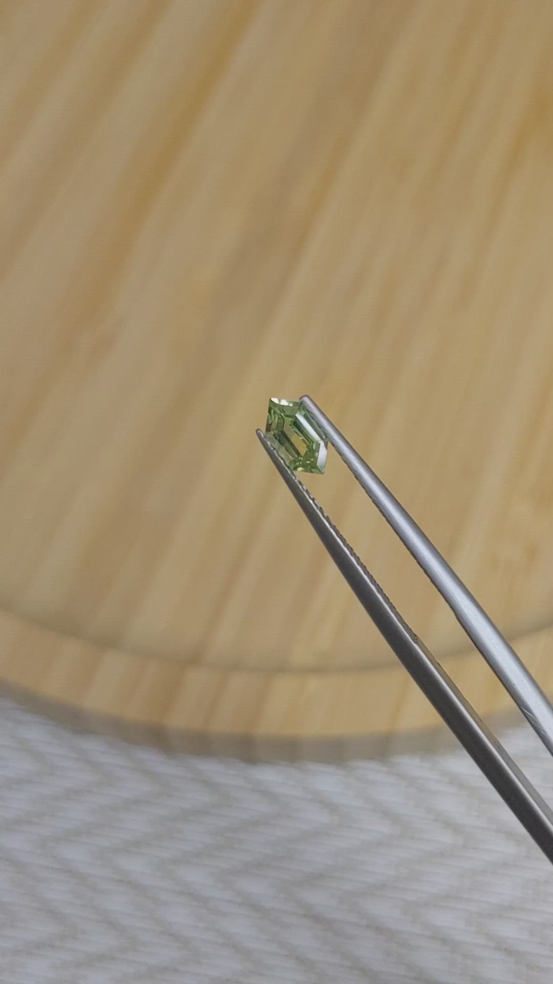 0.58 Ct. Bi Color Sapphire from Madagascar Size Video