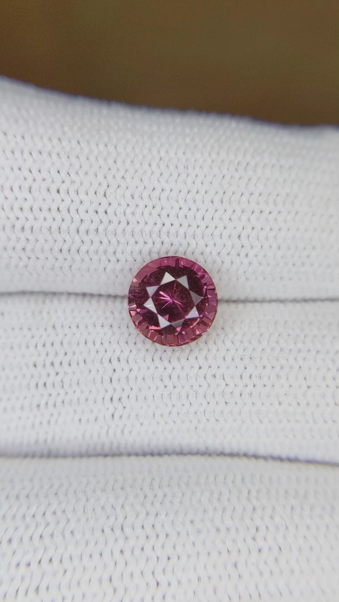 2.26 Ct. Pink Sapphire from Madagascar Size Video