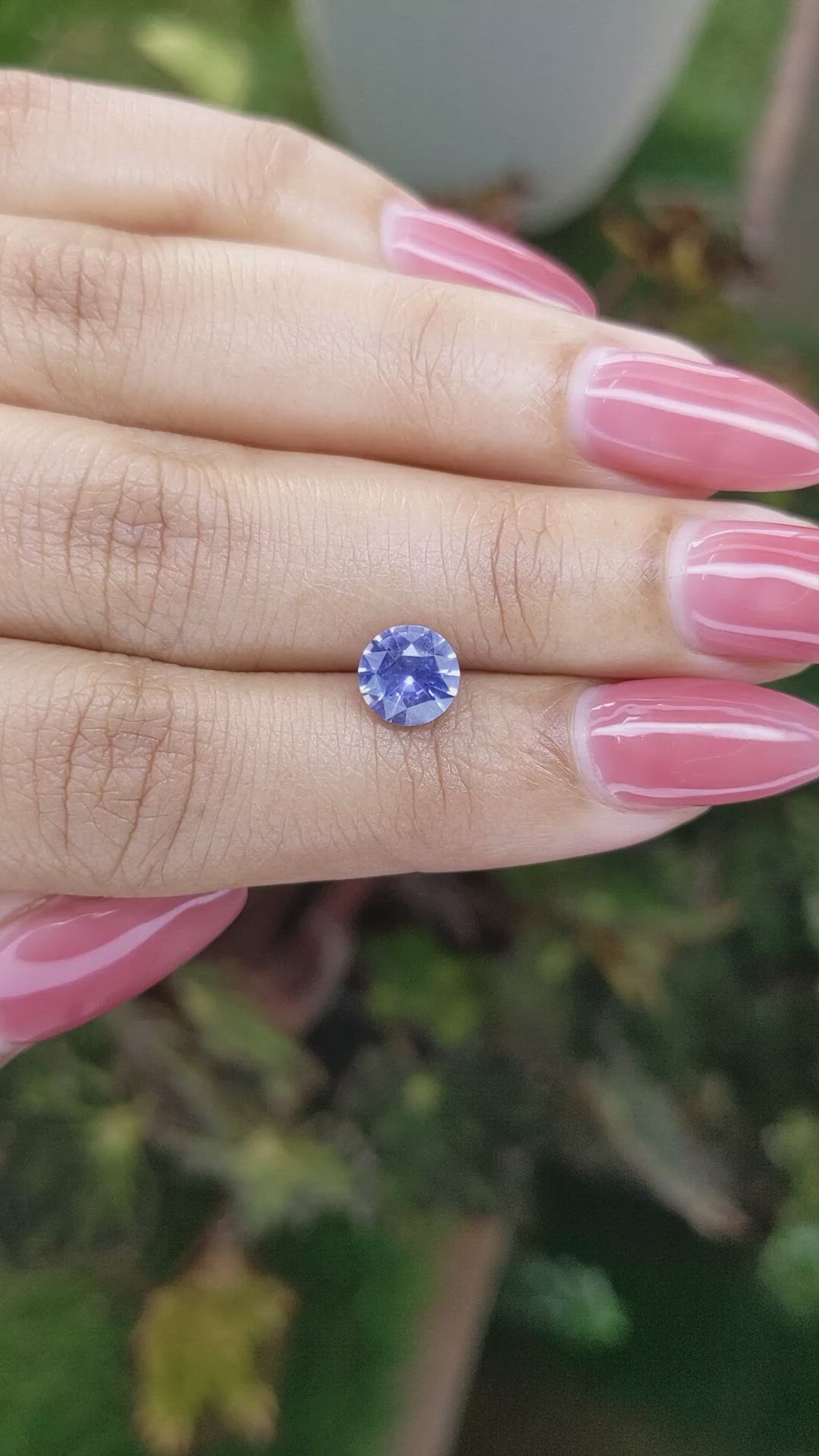 1.64 Ct. Blue Sapphire from Ceylon (Sri Lanka) Size Video