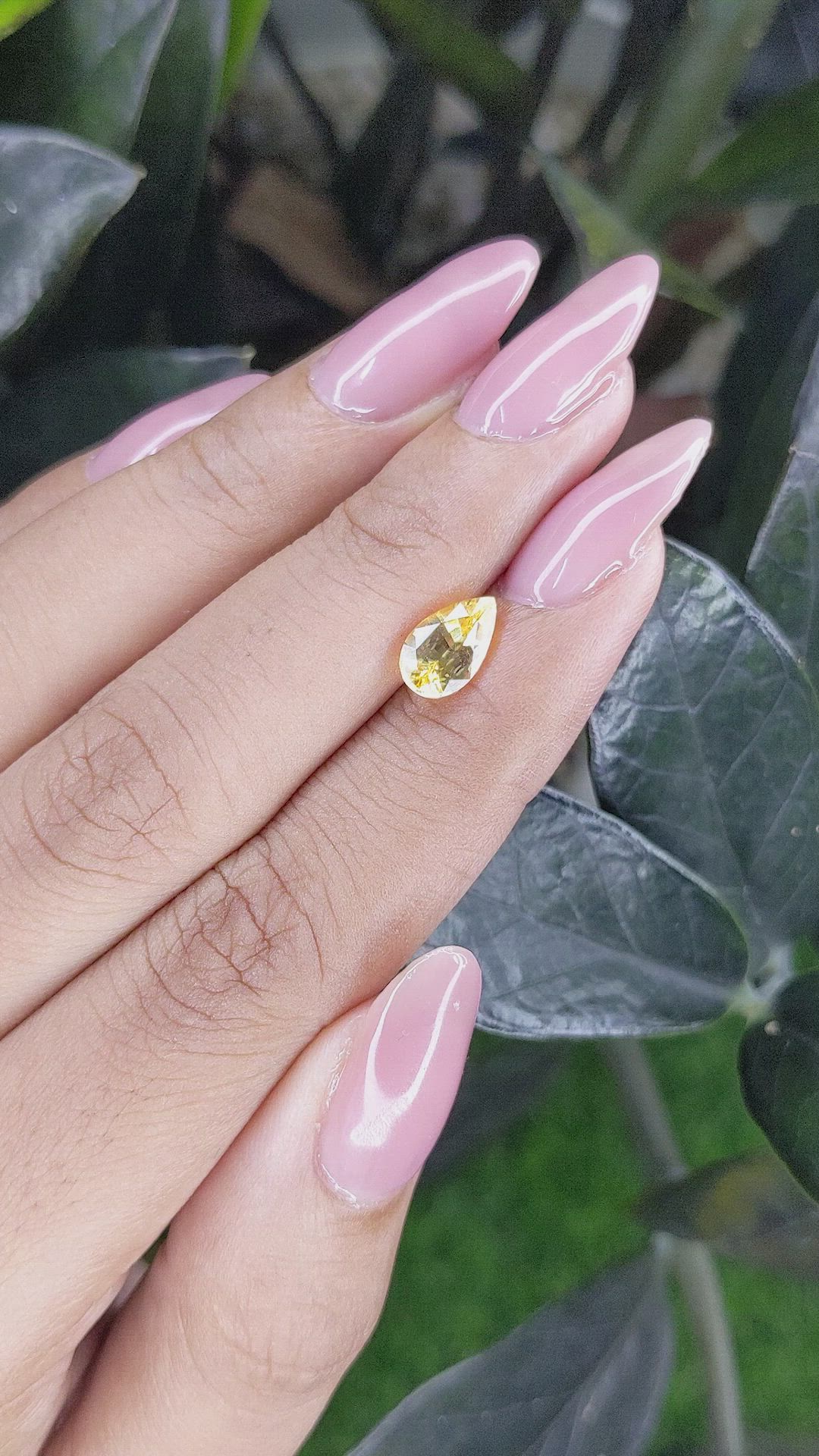 1.50 Ct. Yellow Sapphire from Ceylon (Sri Lanka) Size Video