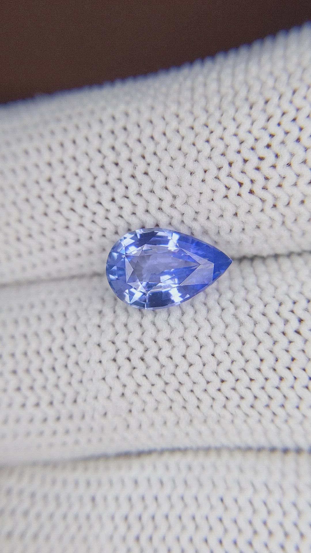 2.52 Ct. Blue Sapphire from Ceylon (Sri Lanka) Size Video