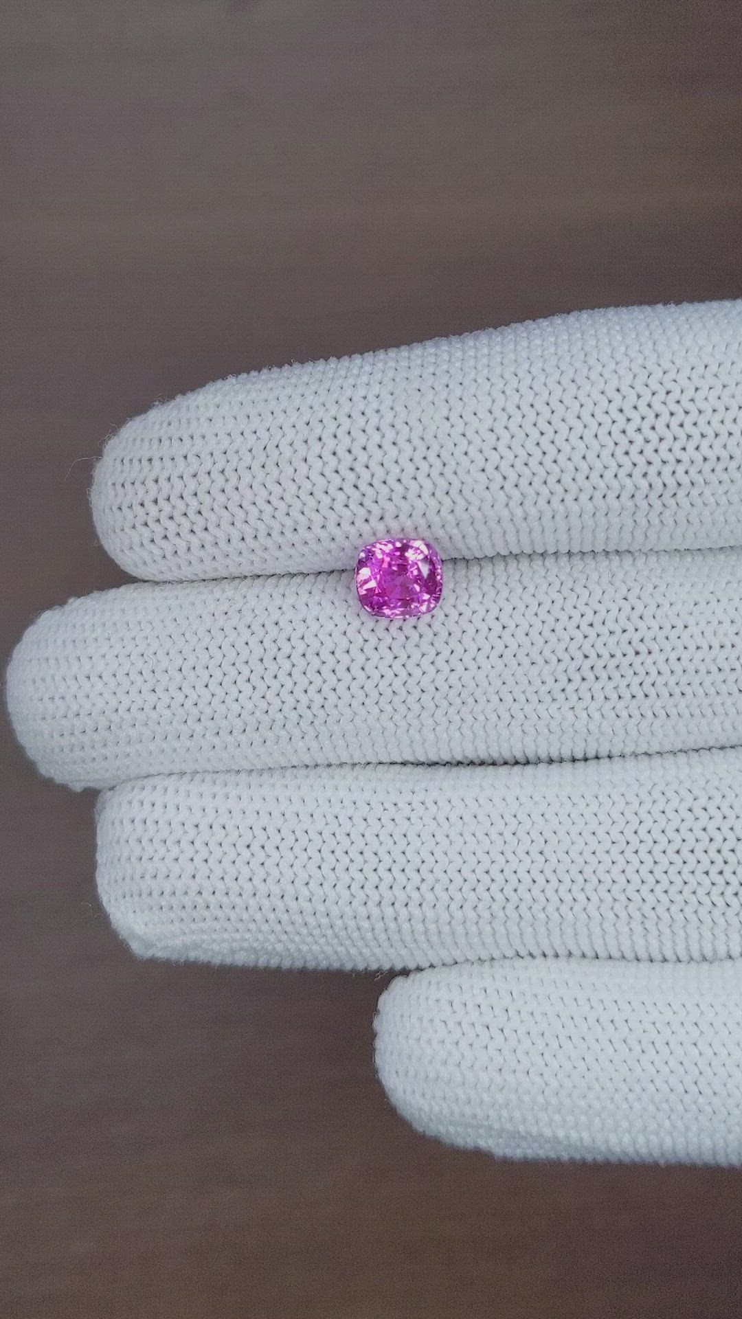 2.03 Ct. Pinkish Purple Sapphire from Ceylon (Sri Lanka) Size Video