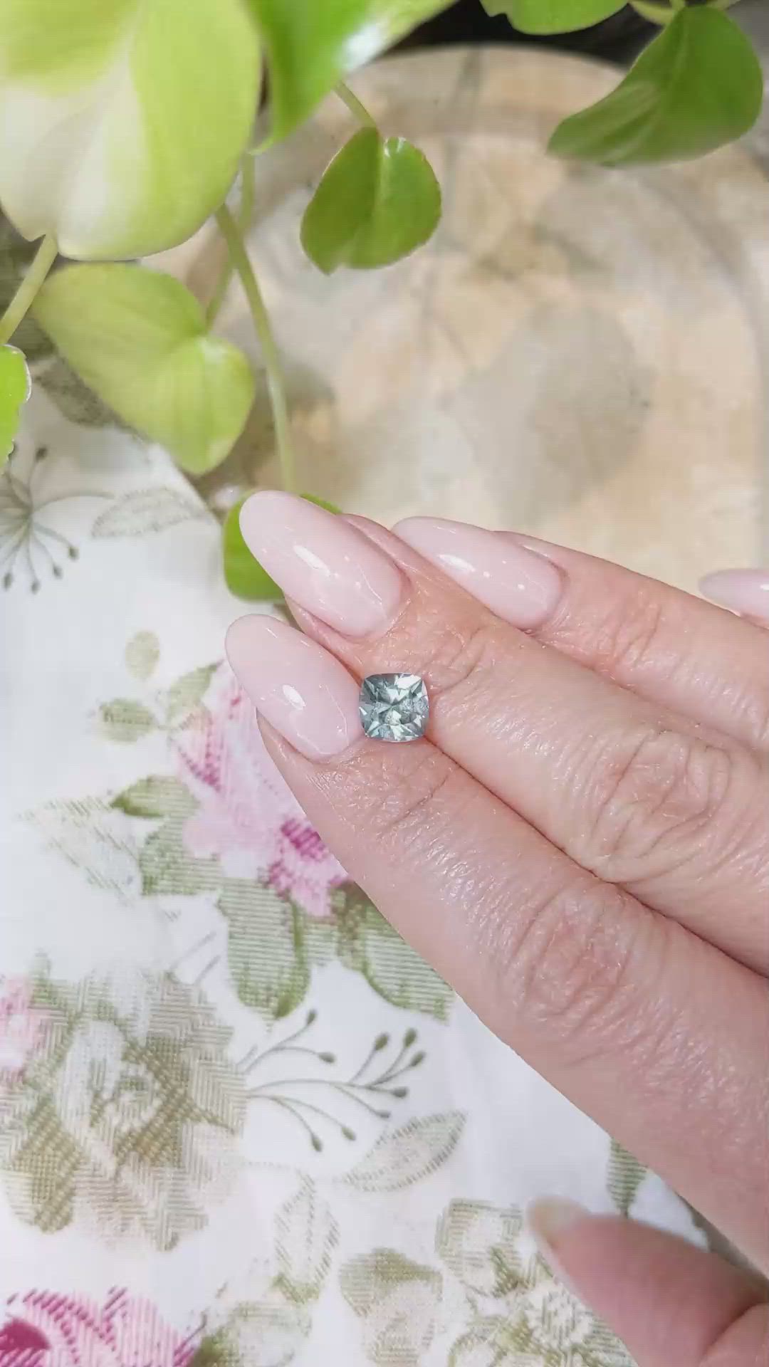 2.15 Ct. Blue Sapphire from Montana Size Video