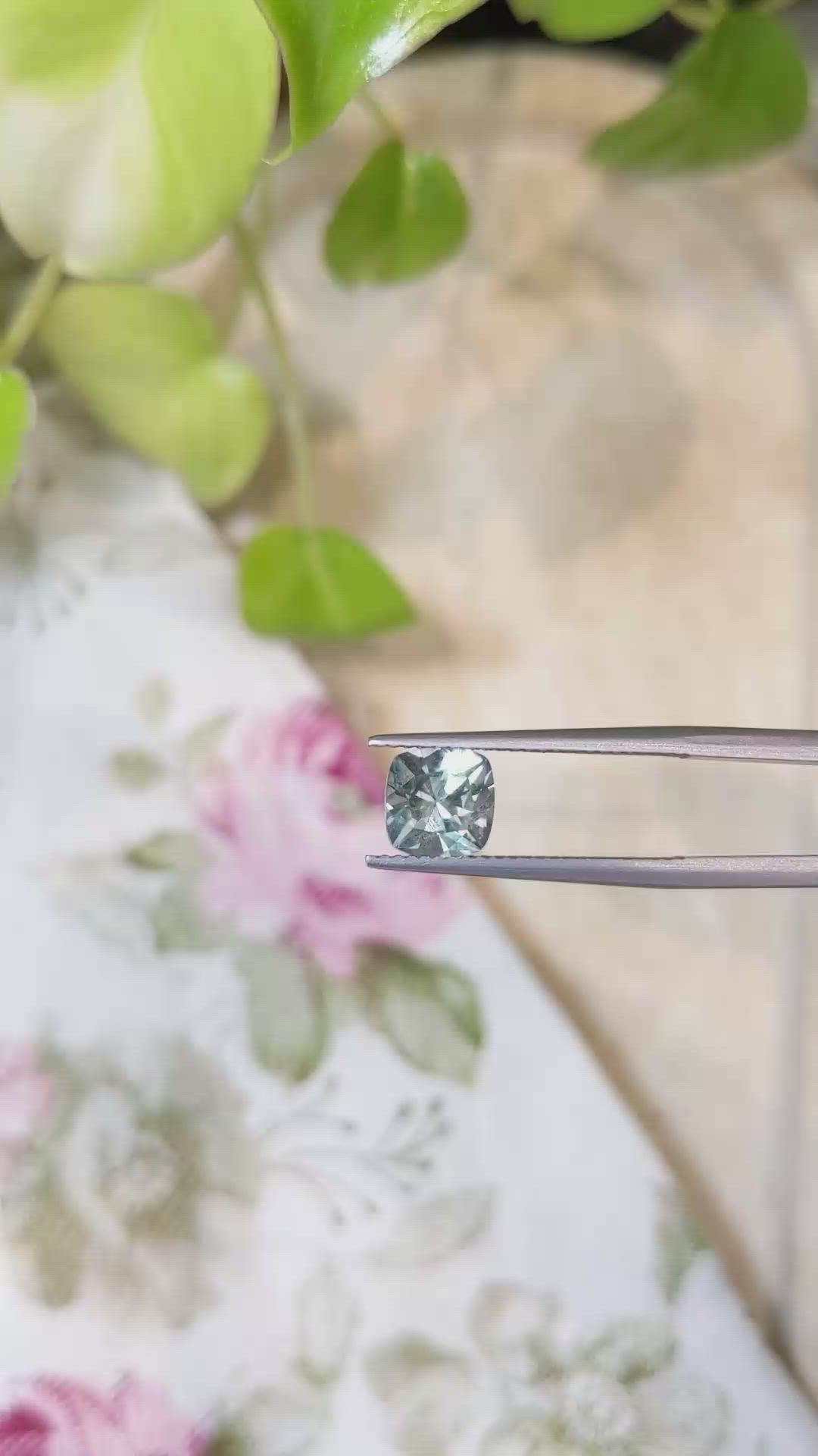 2.15 Ct. Blue Sapphire from Montana Size Video