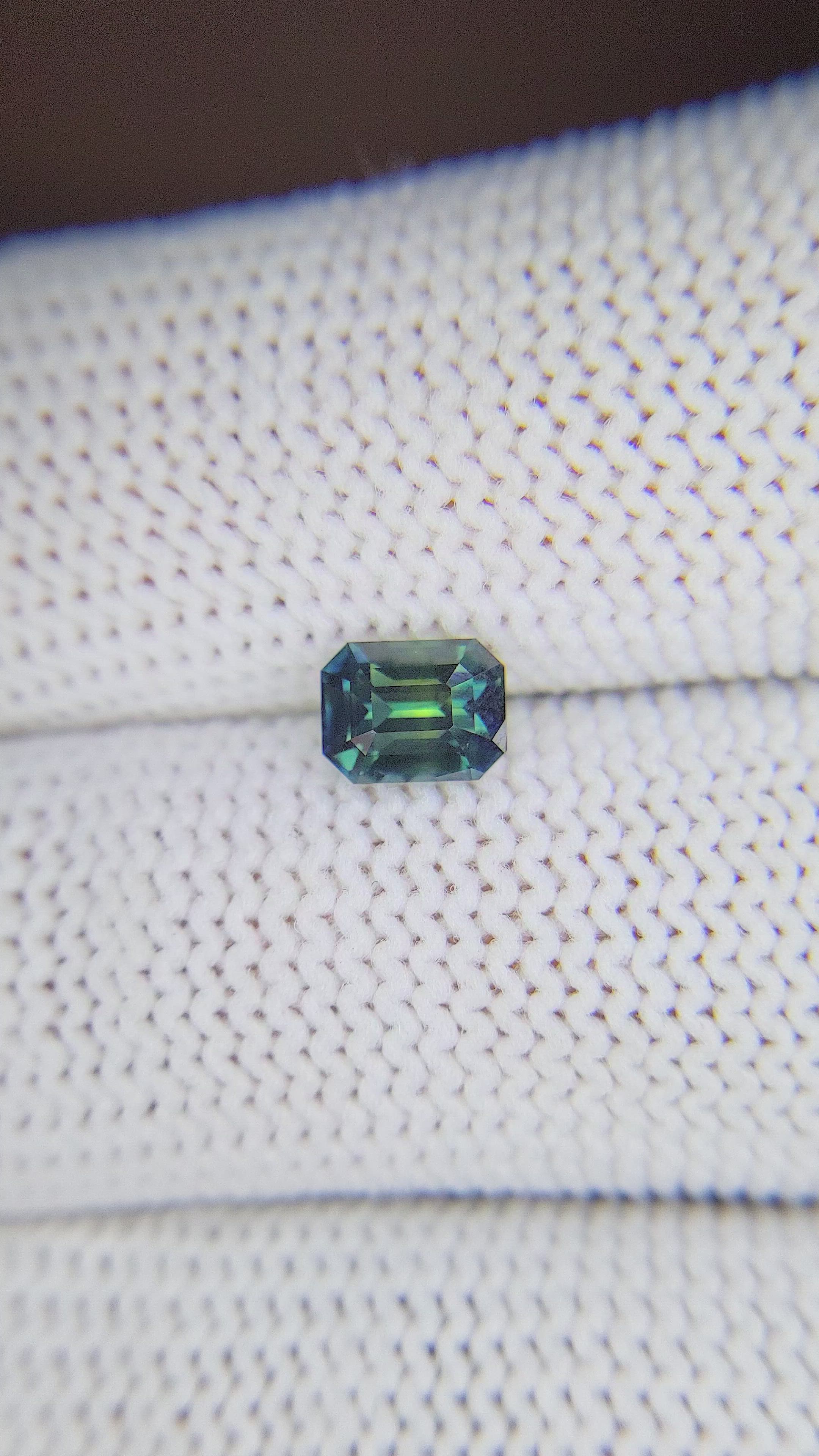 1.12 Ct. Bi Color Sapphire from Madagascar Size Video