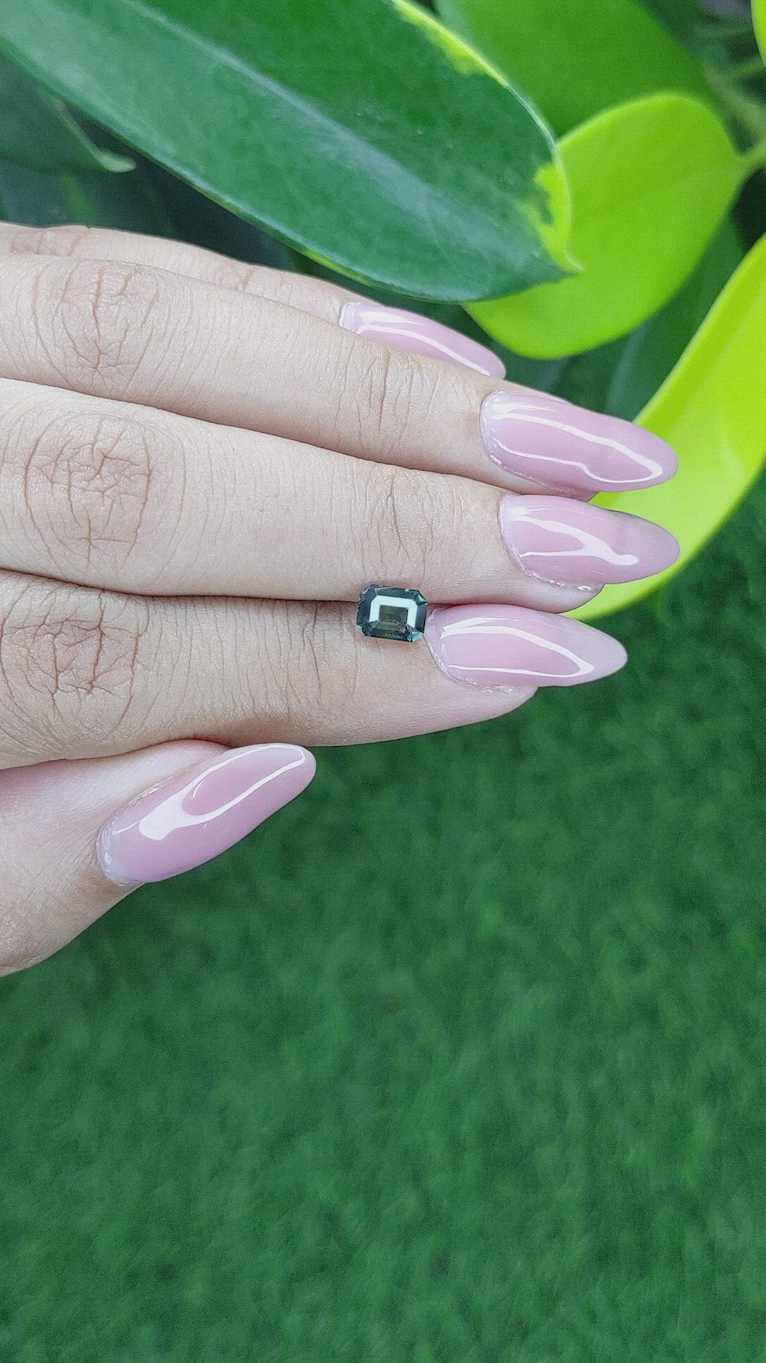 1.12 Ct. Bi Color Sapphire from Madagascar Size Video