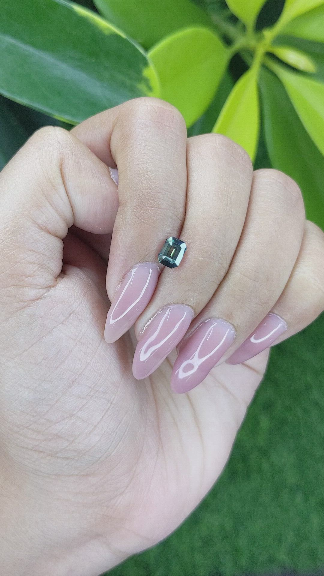 1.12 Ct. Bi Color Sapphire from Madagascar Size Video