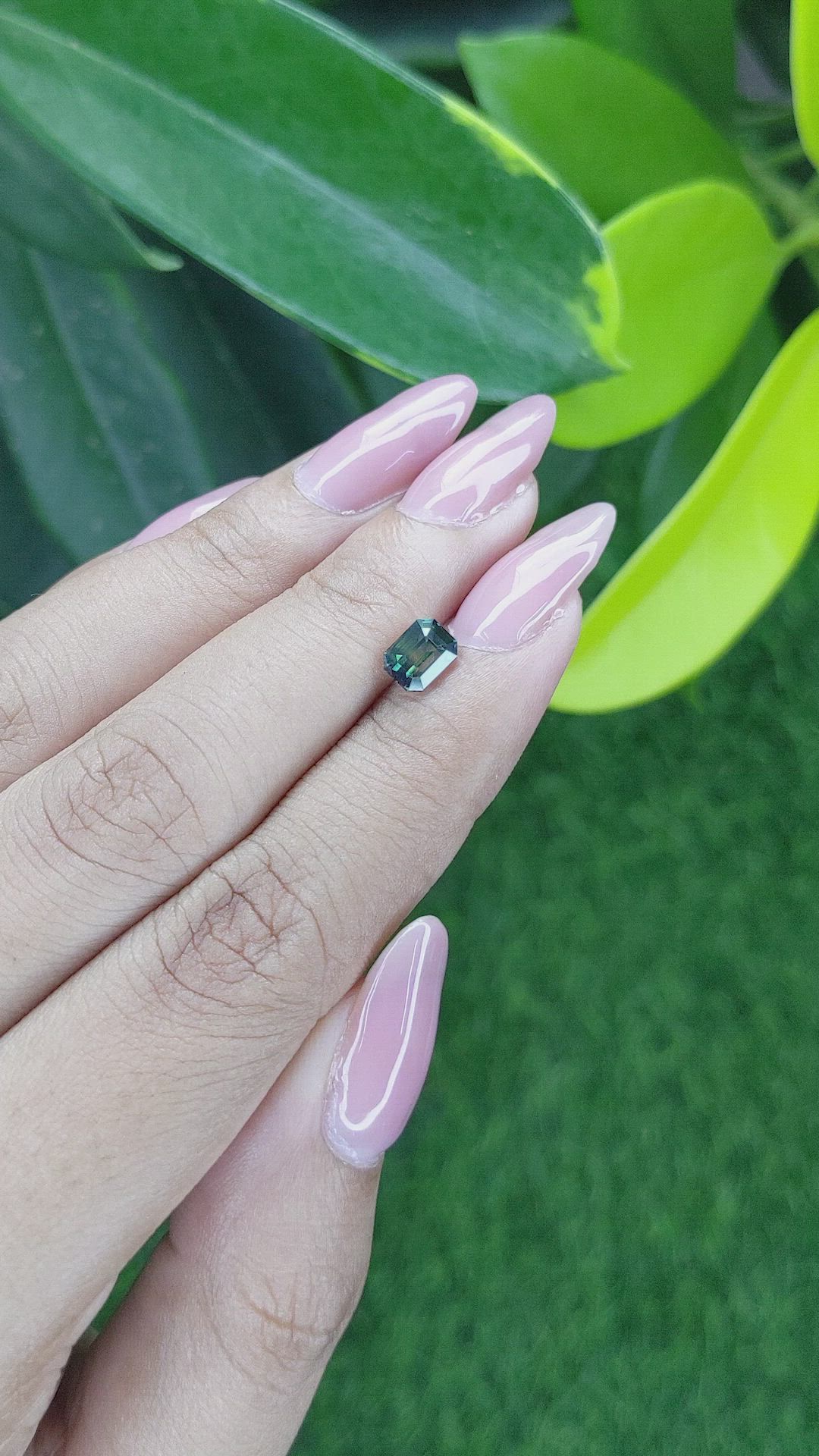 1.12 Ct. Bi Color Sapphire from Madagascar Size Video