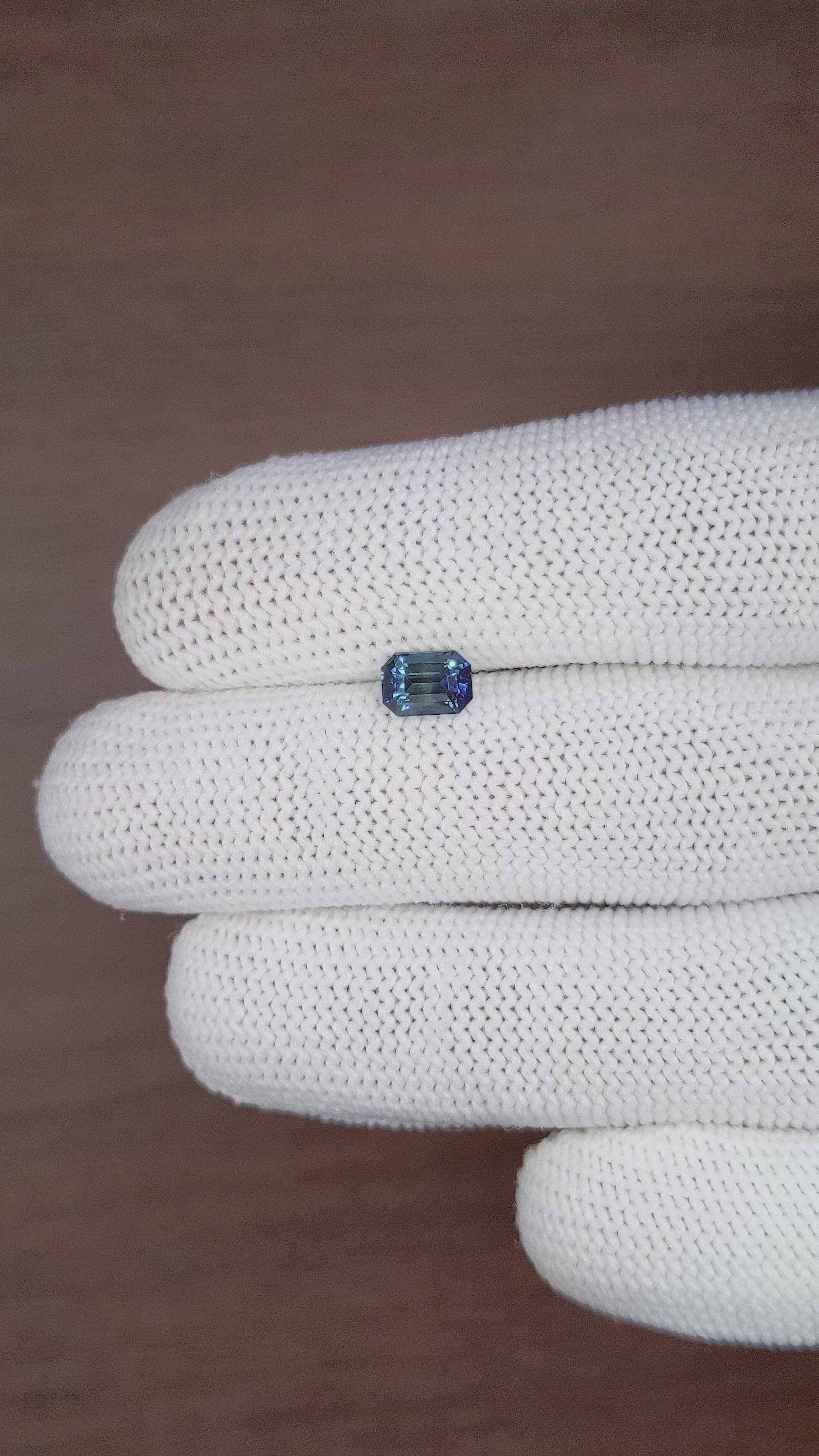 1.15 Ct. Bi Color / Parti Sapphire from Madagascar Size Video