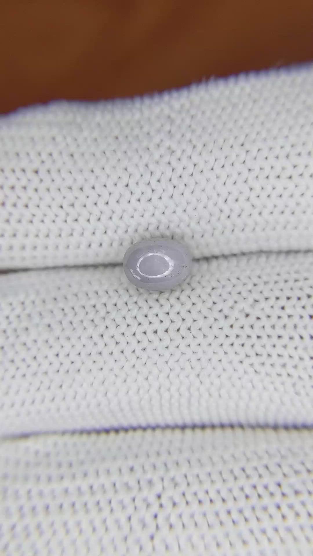 1.58 Ct. Grey Star Sapphire from Ceylon (Sri Lanka) Size Video