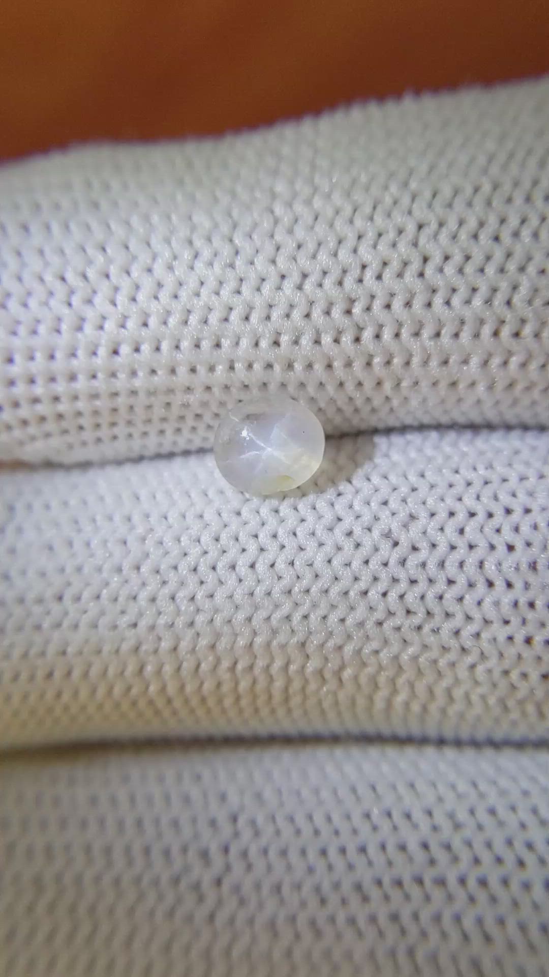 1.11 Ct. Grey Star Sapphire from Ceylon (Sri Lanka) Size Video