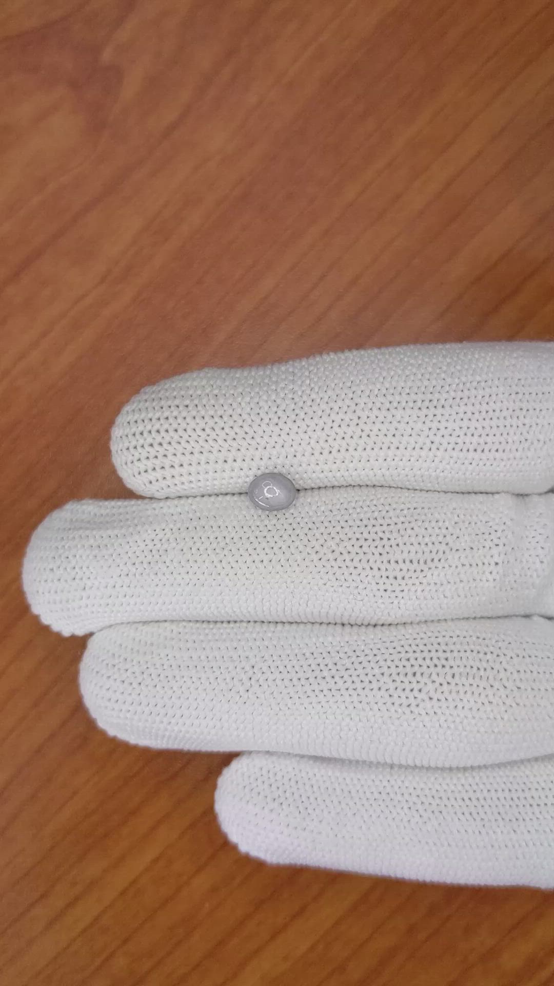 0.82 Ct. Grey Star Sapphire from Ceylon (Sri Lanka) Size Video