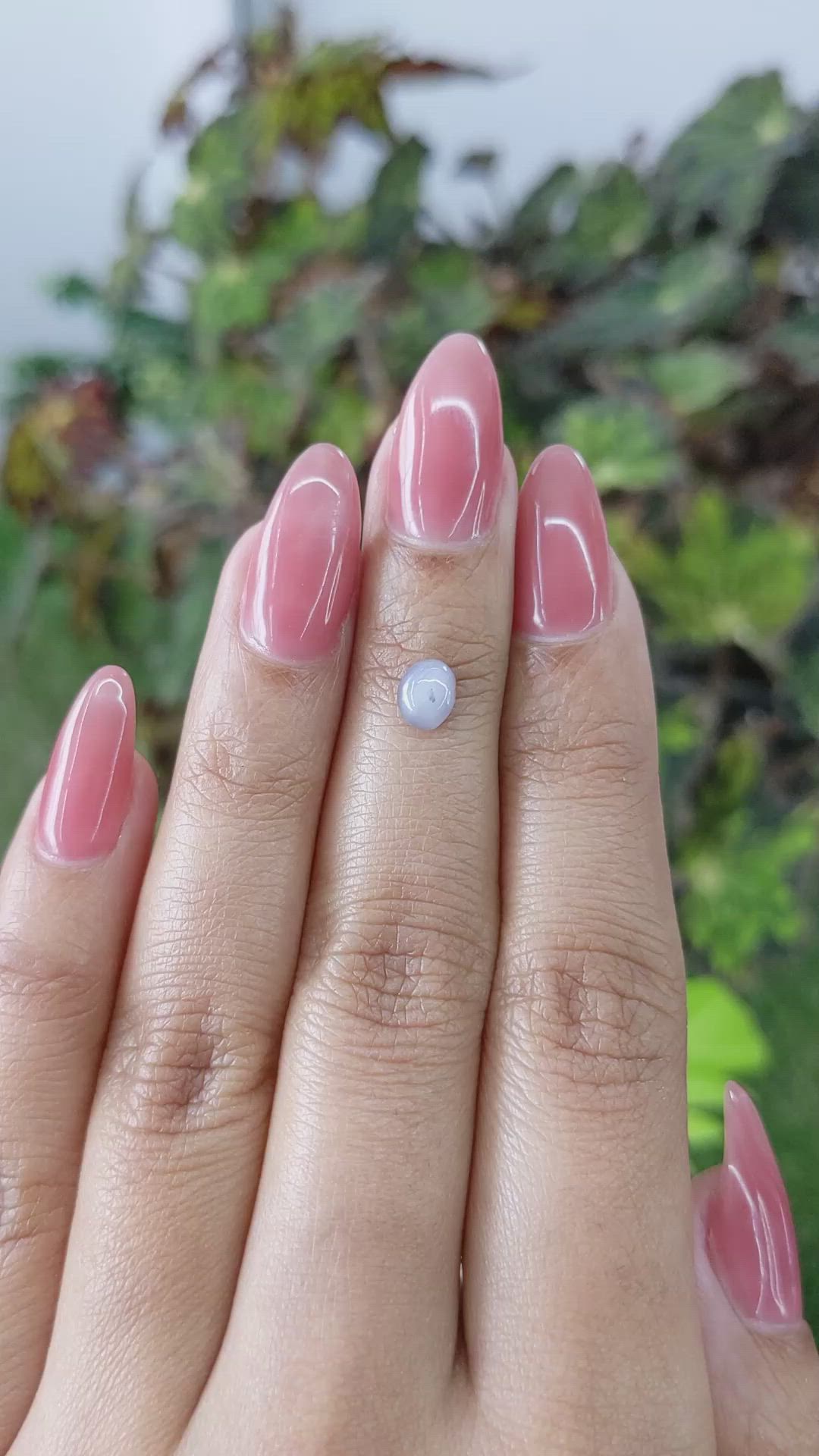 0.82 Ct. Grey Star Sapphire from Ceylon (Sri Lanka) Size Video