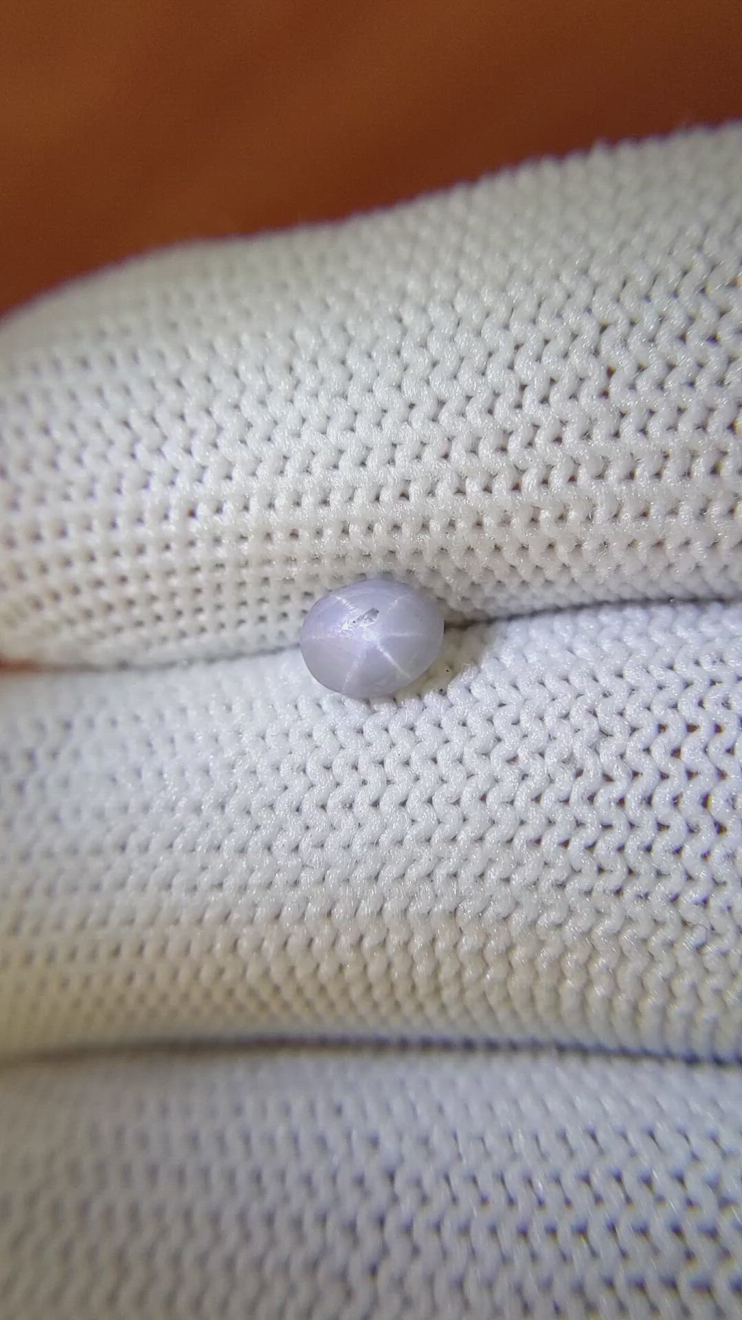 0.82 Ct. Grey Star Sapphire from Ceylon (Sri Lanka) Size Video