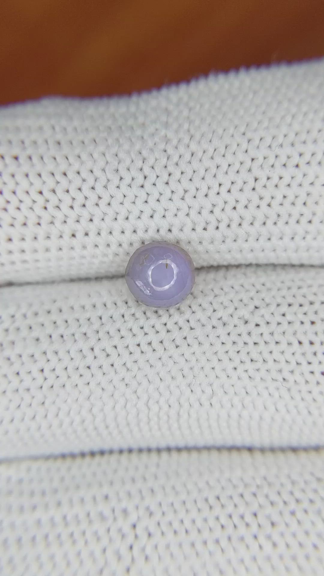 1.47 Ct. Purple Star Sapphire from Ceylon (Sri Lanka) Size Video