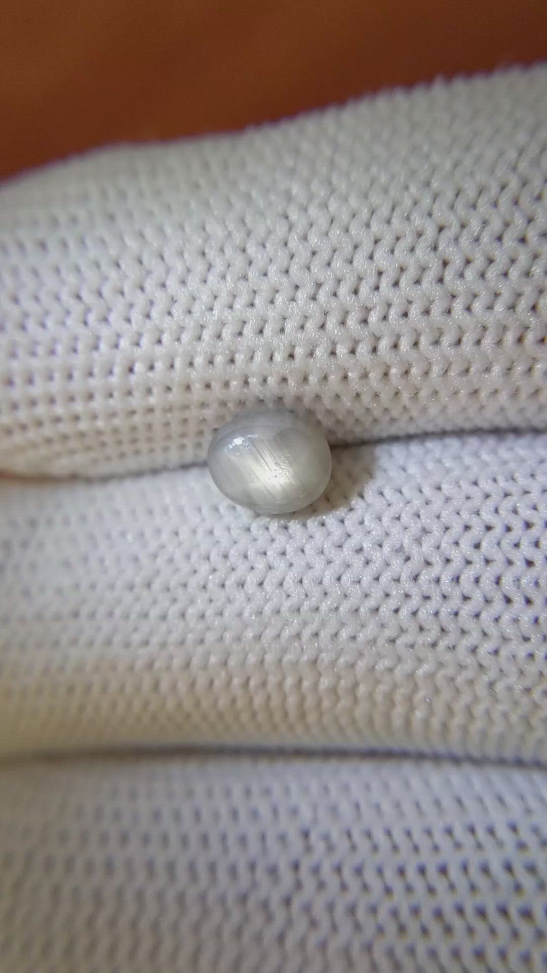 1.37 Ct. Grey Star Sapphire from Ceylon (Sri Lanka) Size Video